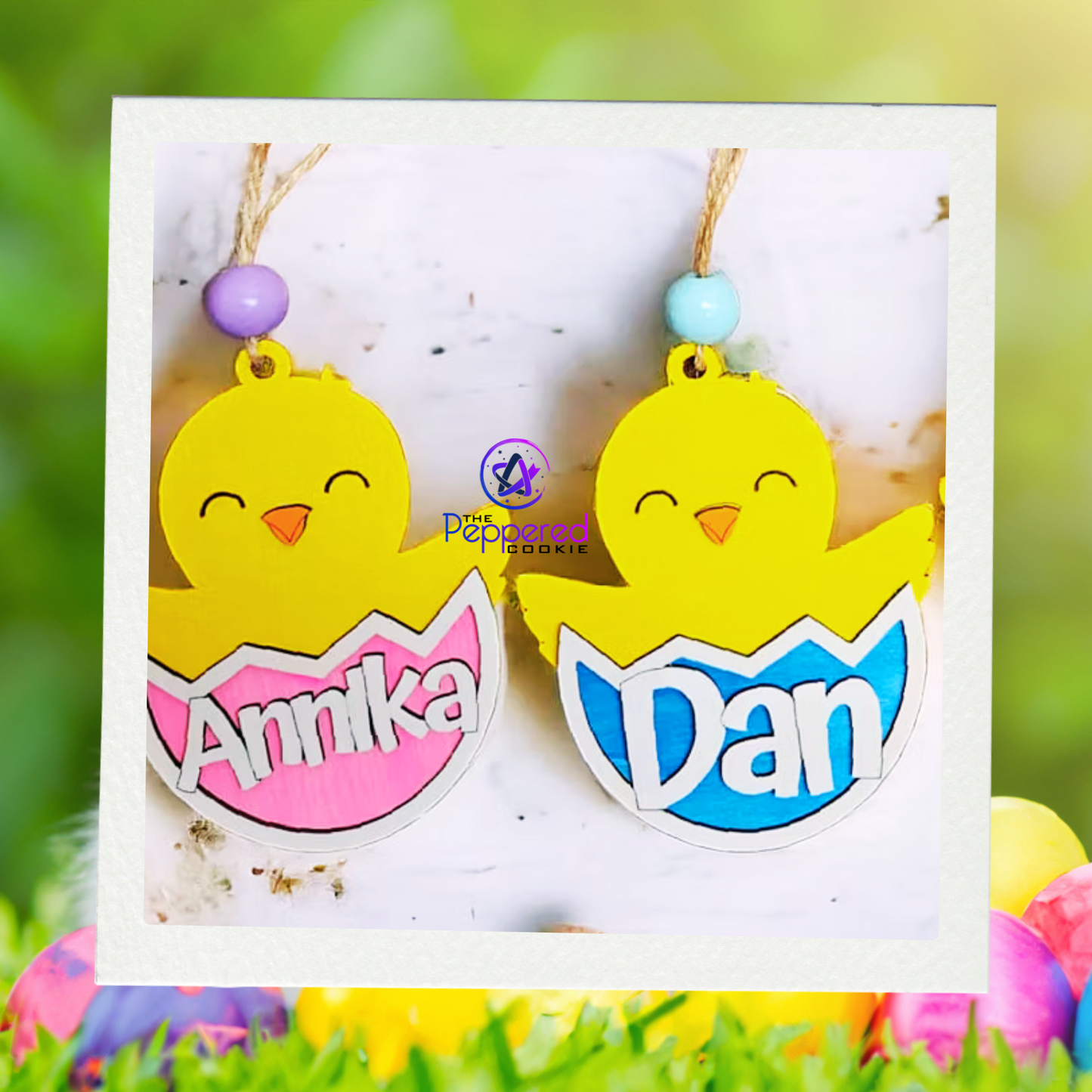 Easter Basket Tag - Baby Chick