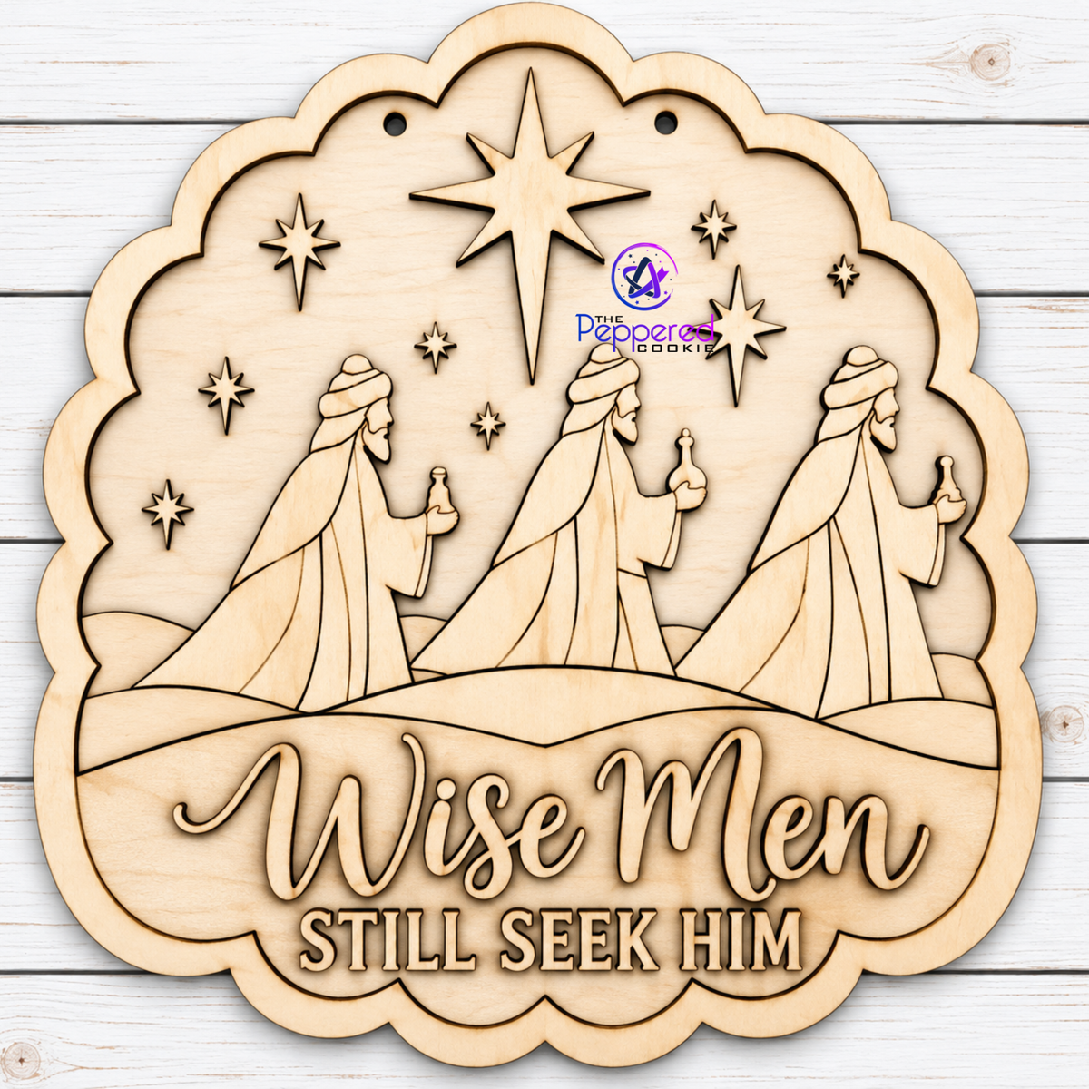 Door Hanger - Wise Men Still Seek Him UNFINISHED