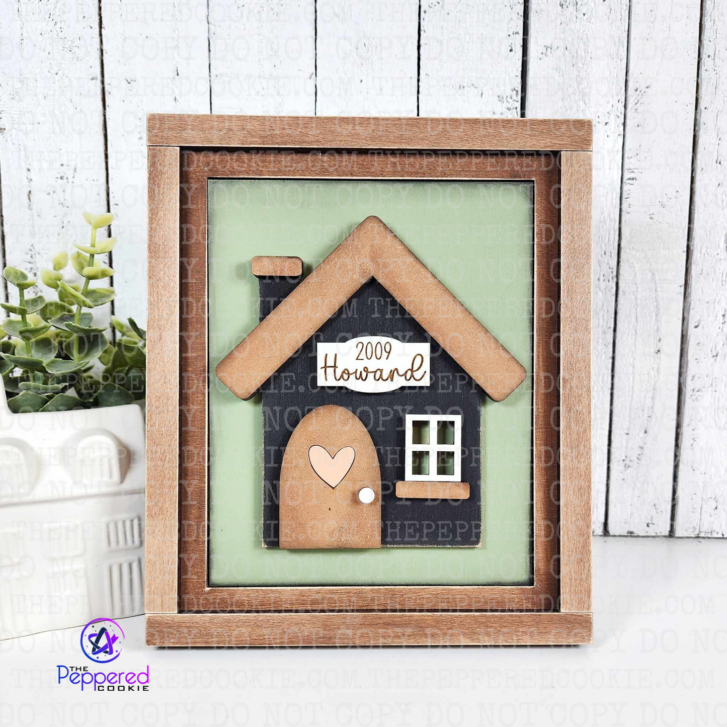 Home Decor - Family Home Sign Trio UNFINISHED