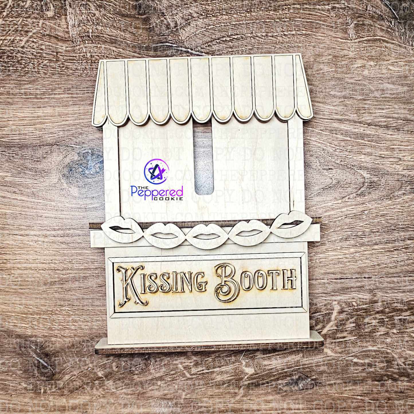 Home Decor - Kissing Booth Photo Frame UNFINISHED