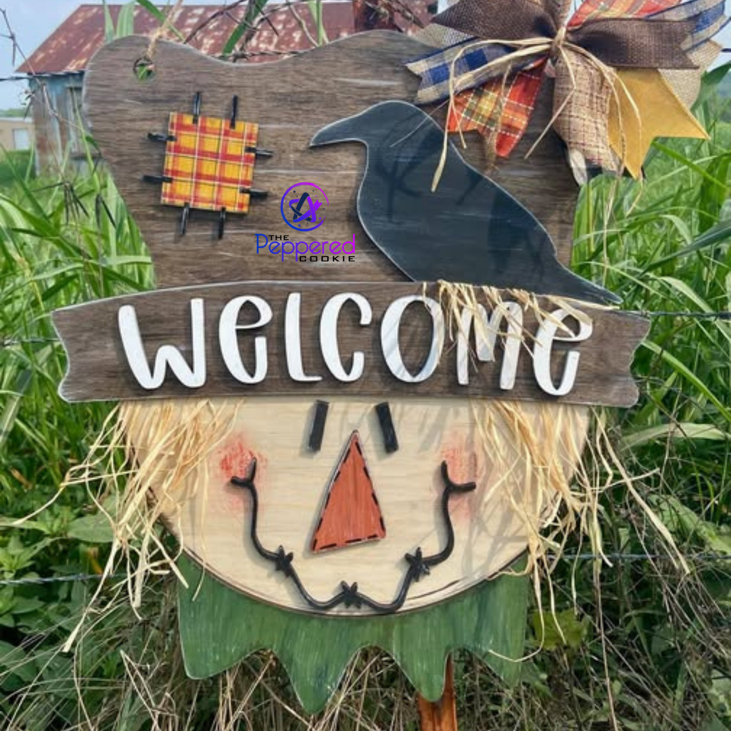 Door Hanger - Scarecrow UNFINISHED
