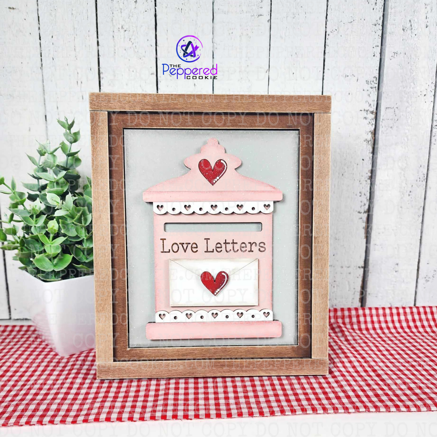 Home Decor - Valentine Sign Trio UNFINISHED