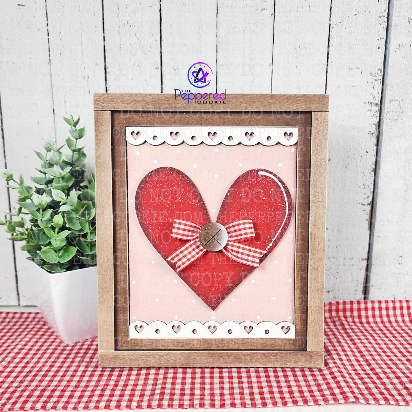 Home Decor - Valentine Sign Trio UNFINISHED