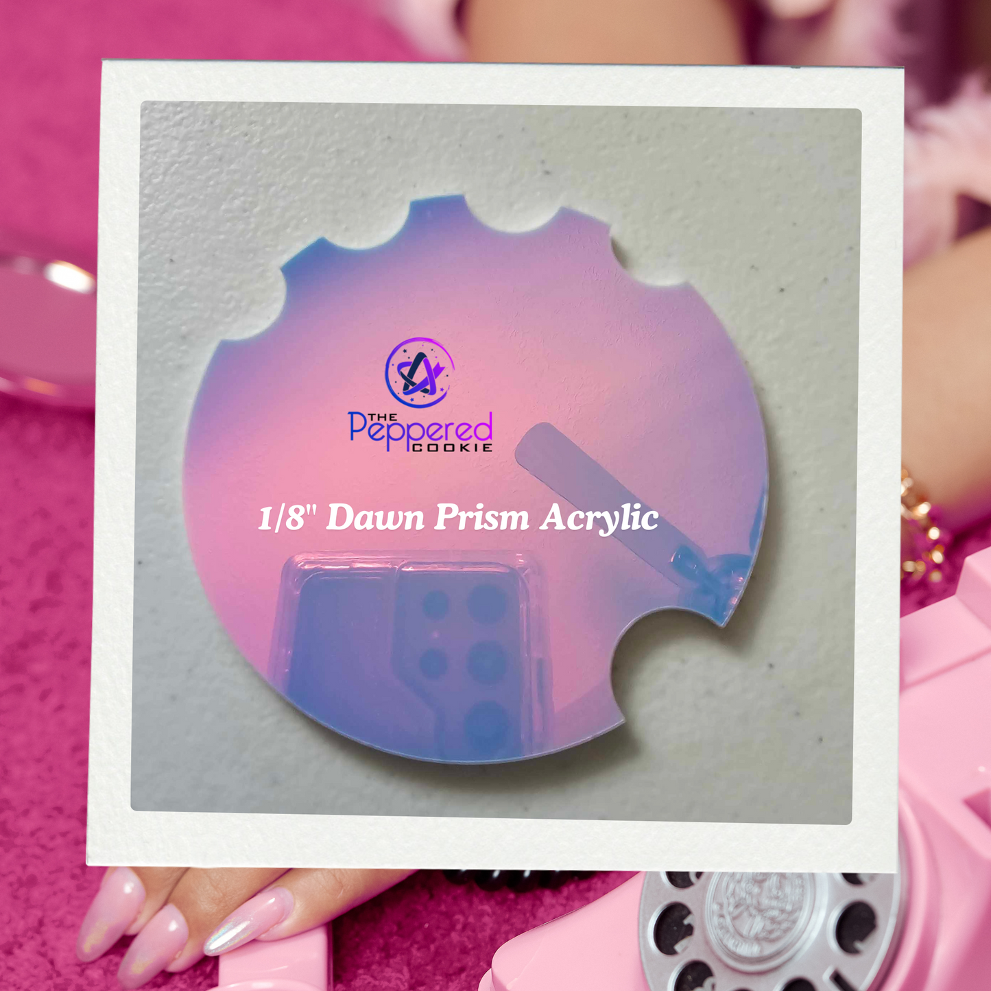 Nailfie Disc - Nail Photo Prop