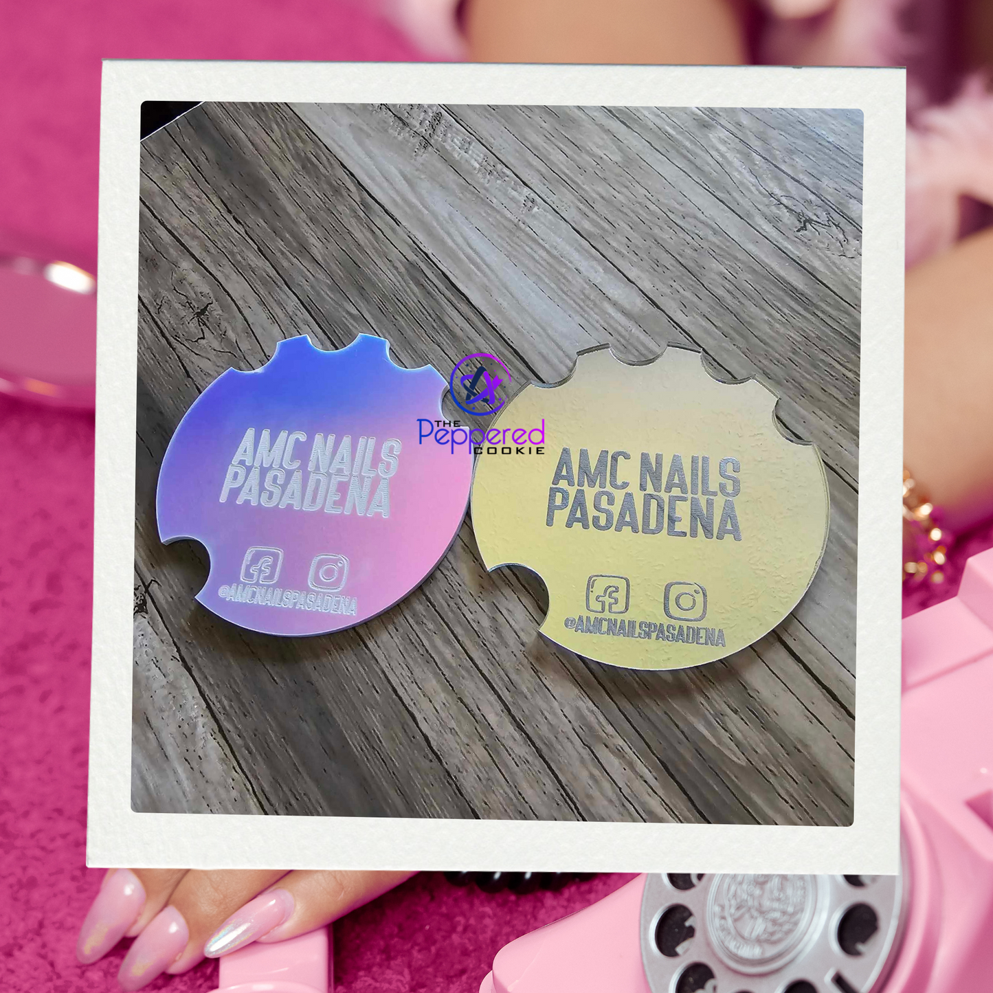 Nailfie Disc - Nail Photo Prop