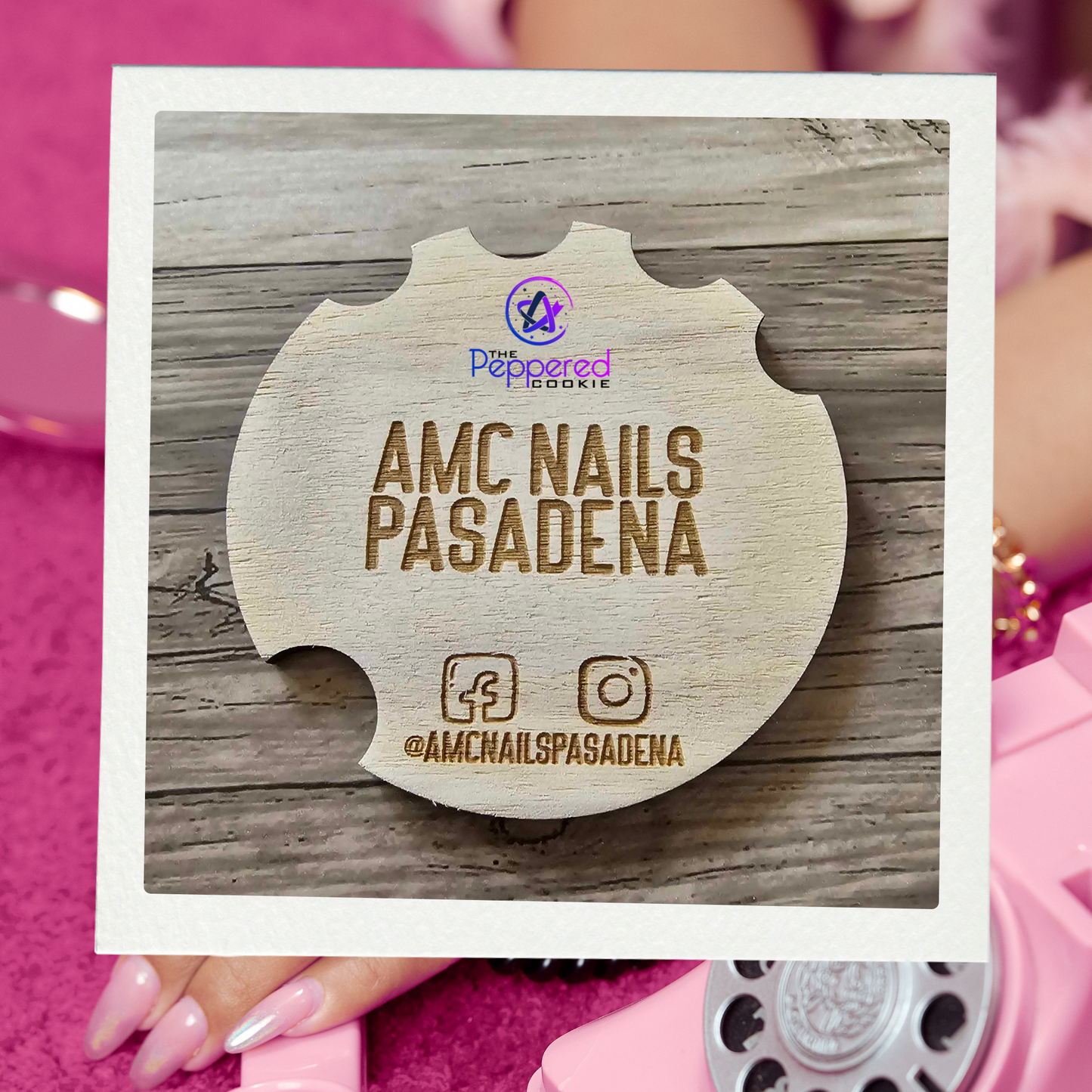 Nailfie Disc - Nail Photo Prop