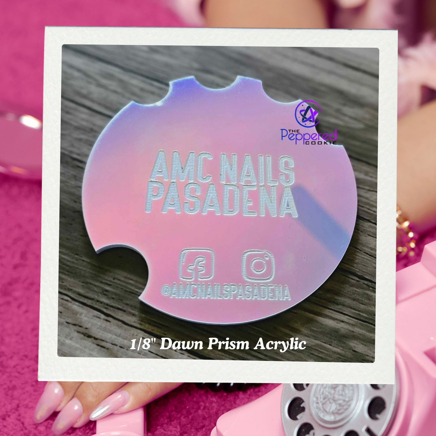 Nailfie Disc - Nail Photo Prop