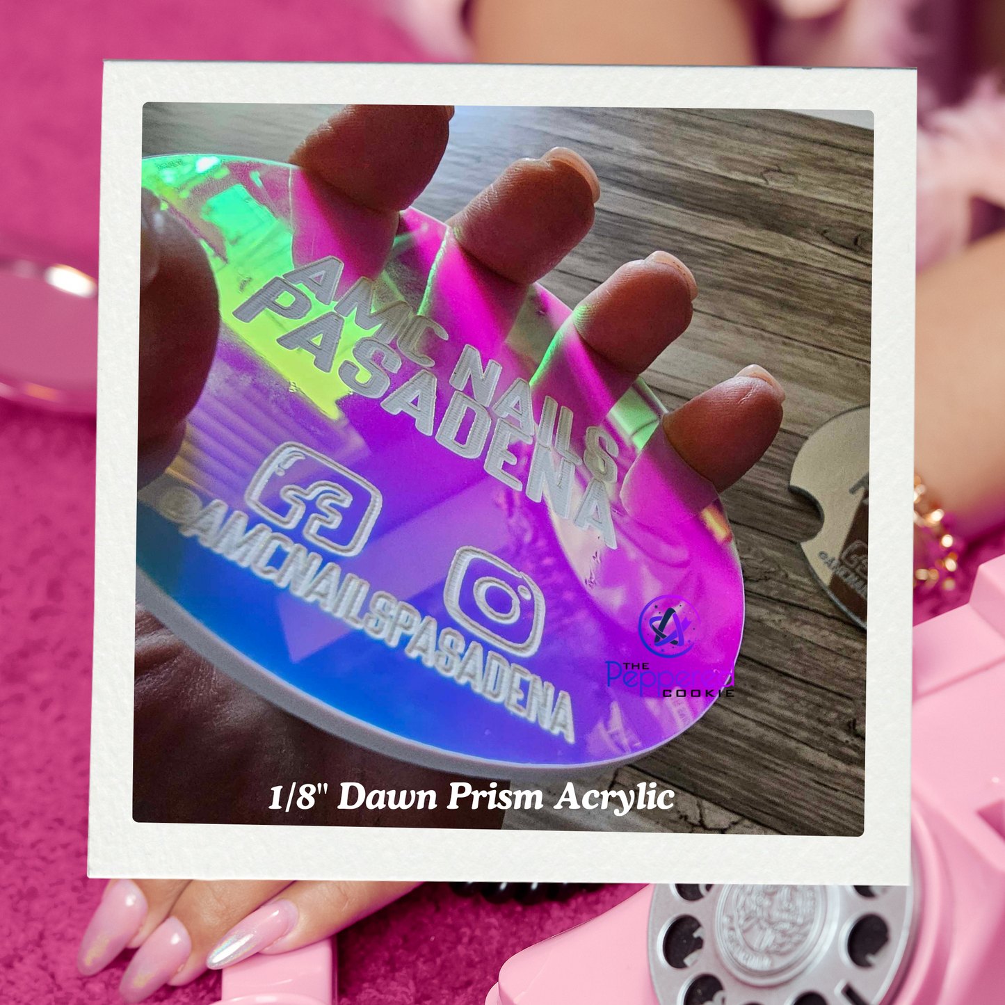 Nailfie Disc - Nail Photo Prop