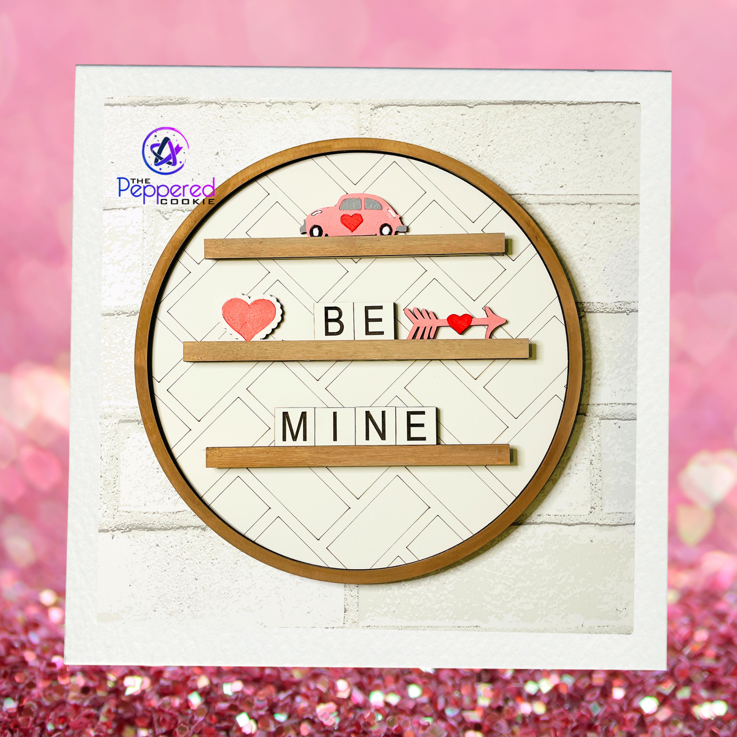 Home Decor - Be Mine Mini Letterboard UNFINISHED