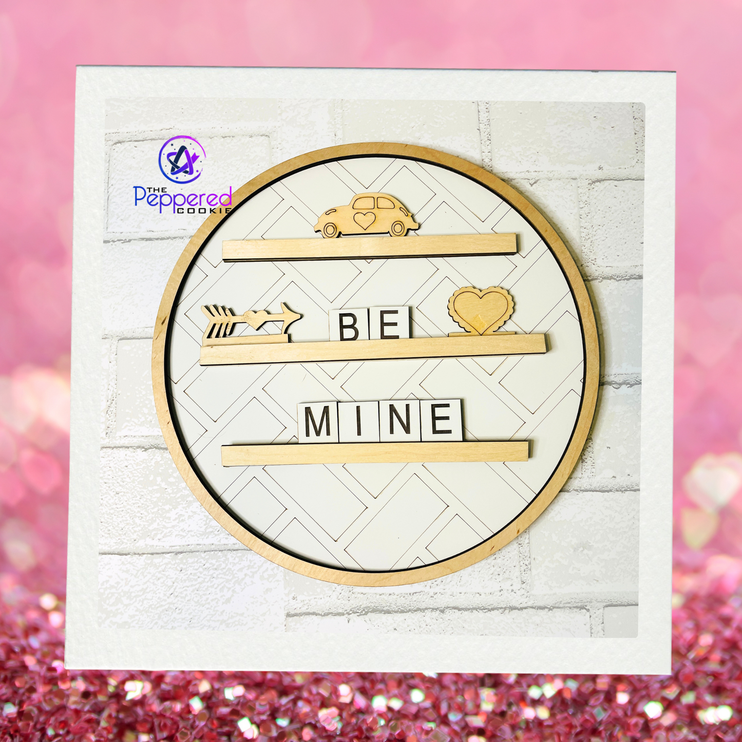 Home Decor - Be Mine Mini Letterboard UNFINISHED