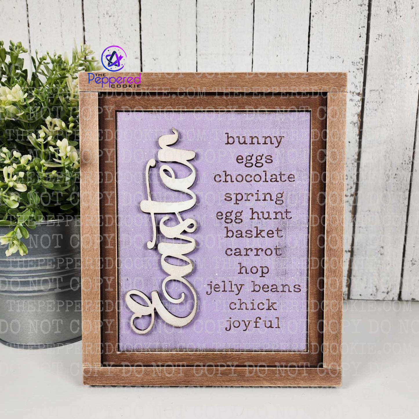 Home Decor - Bunny & Carrot Sign Trio UNFINISHED