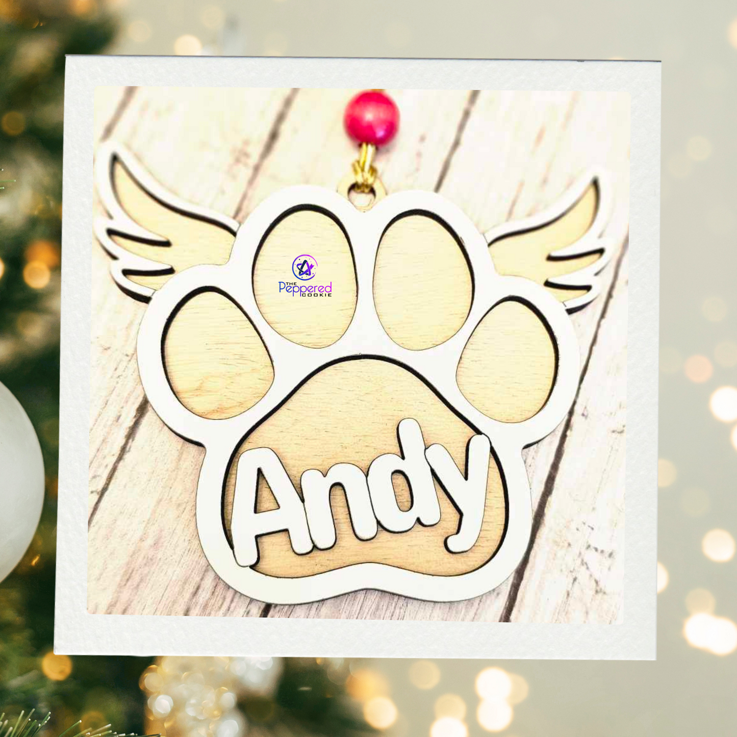 Christmas Ornament - Paw Print