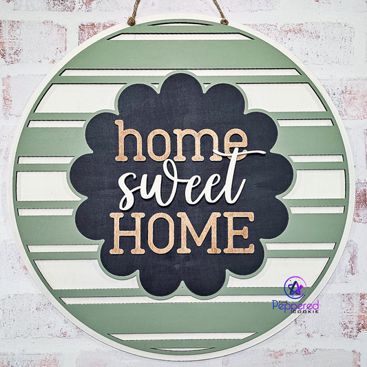 Door Hanger - Home Sweet Home UNFINISHED