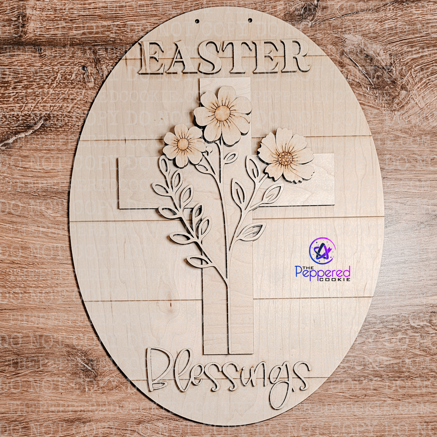 Door Hanger - Easter Blessings UNFINISHED