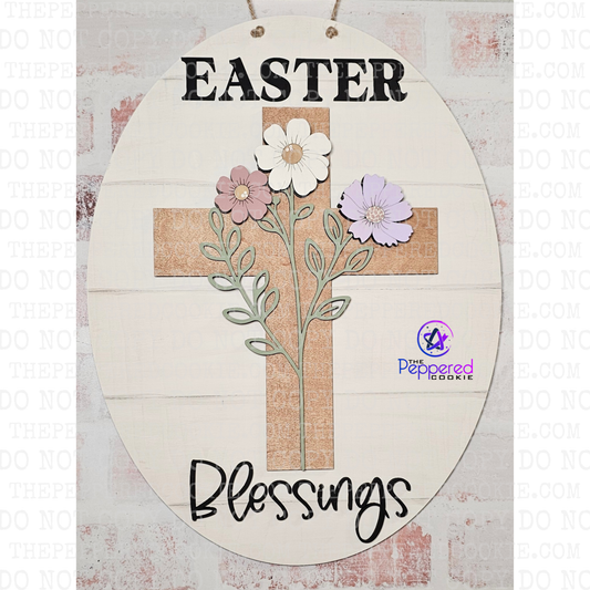 Door Hanger - Easter Blessings UNFINISHED
