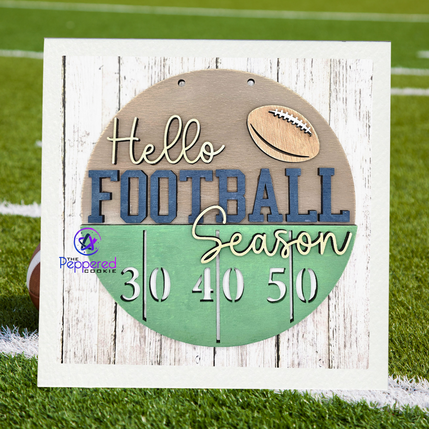 Door Hanger - Hello Football Season UNFINISHED