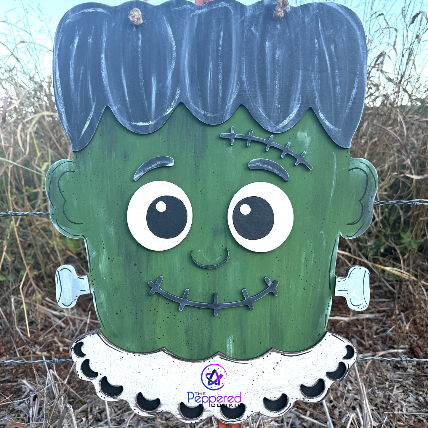 Door Hanger - Frankie and/or Francesca Frankenstein UNFINISHED
