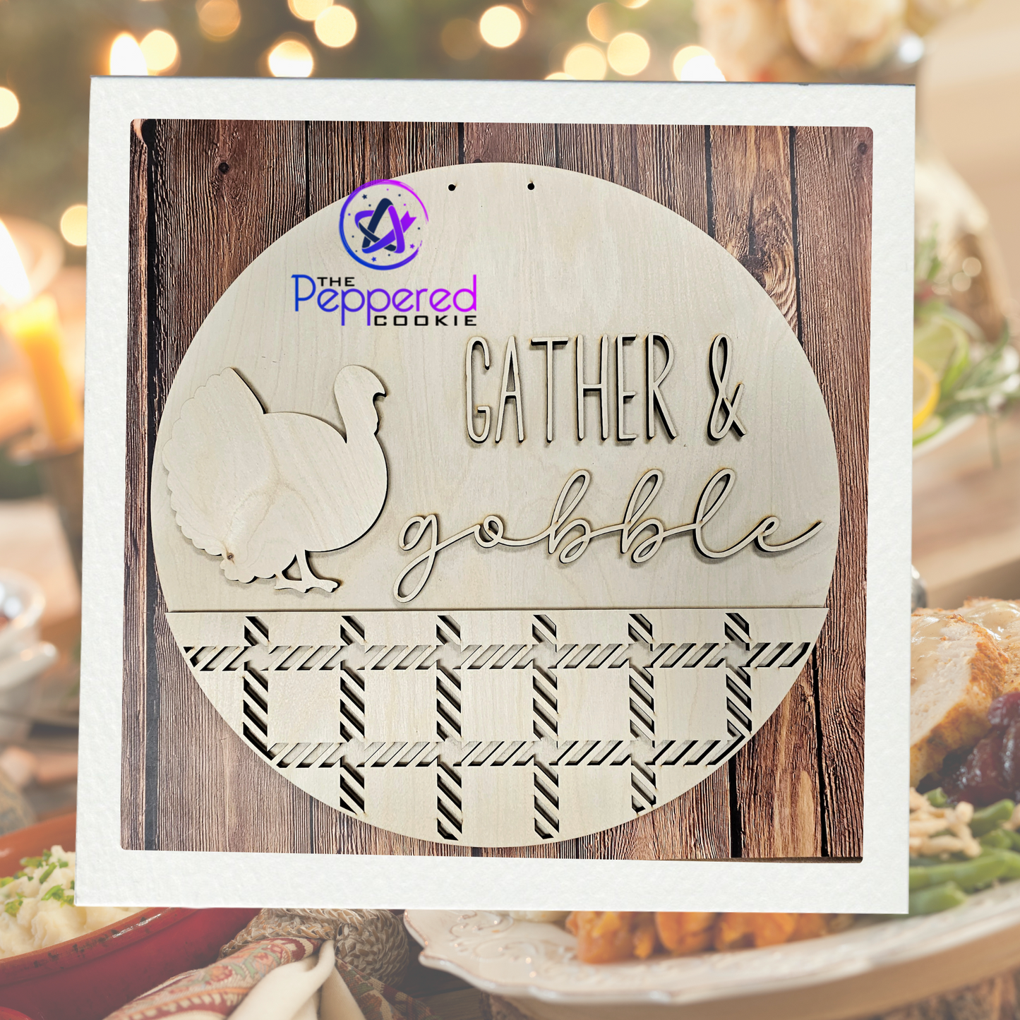 Door Hanger - Gather & Gobble UNFINISHED