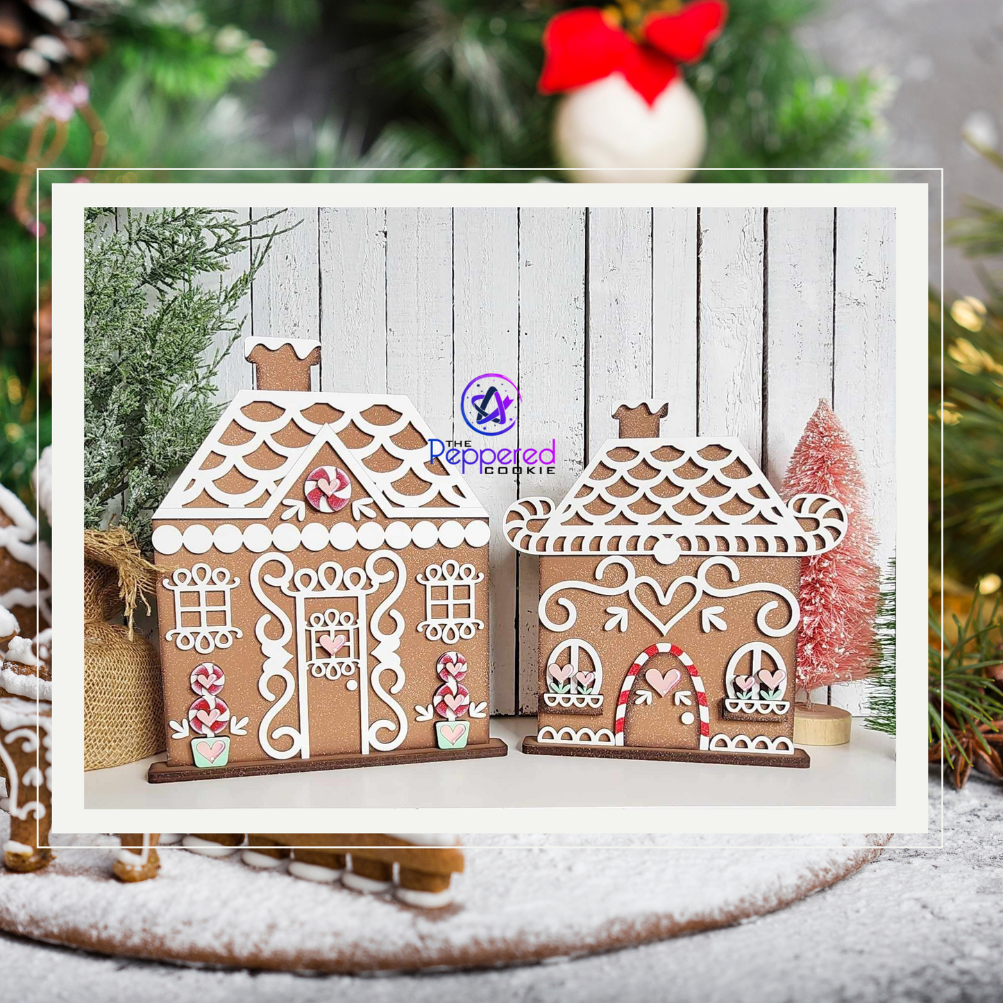 Home Decor - Gingerbread Houses UNFINISHED