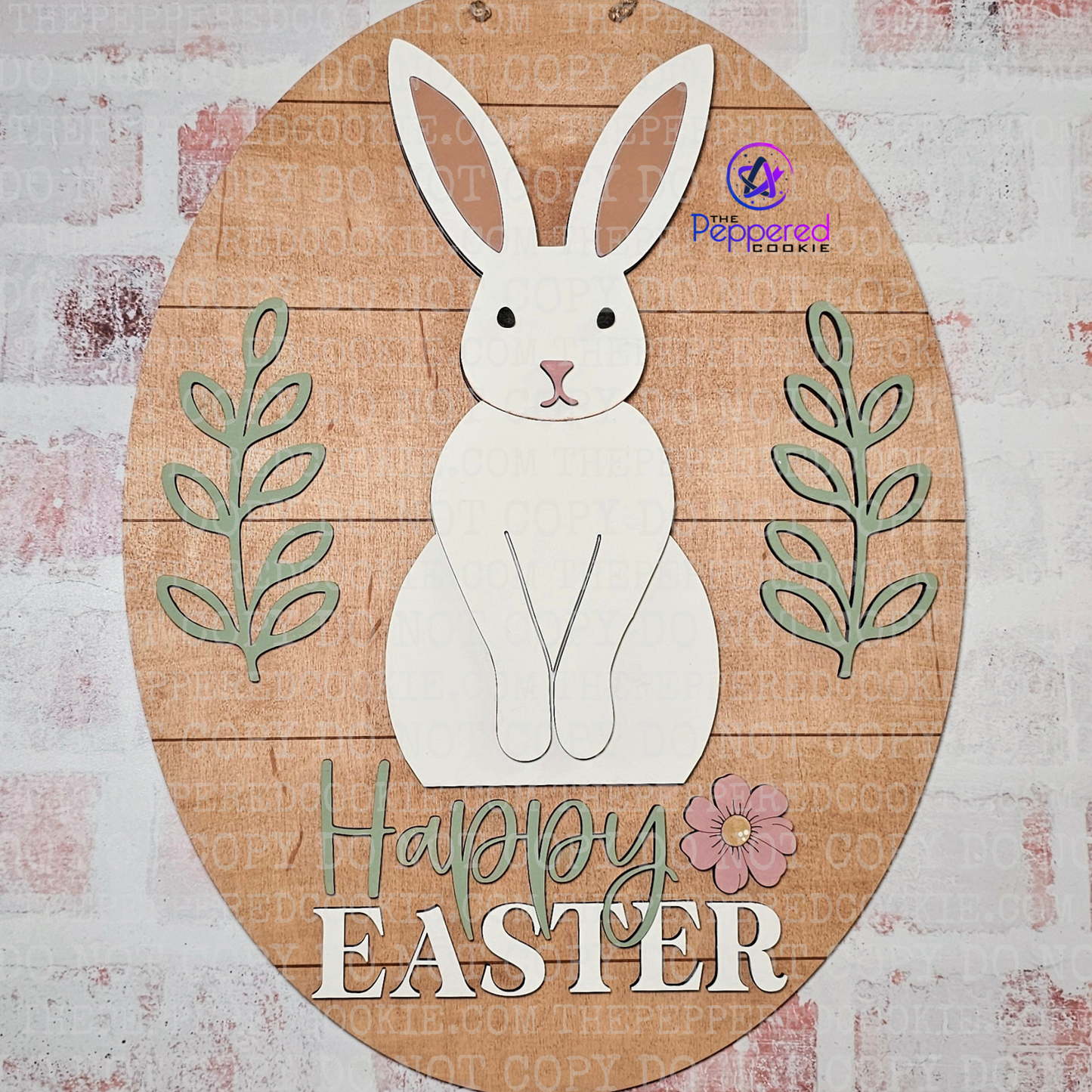 Door Hanger - Happy Easter UNFINISHED