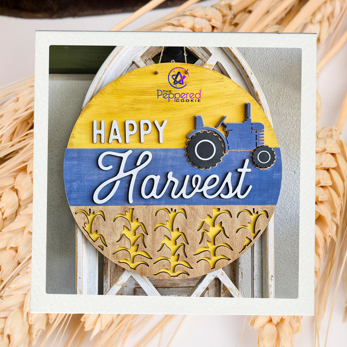 Door Hanger - Happy Harvest UNFINISHED