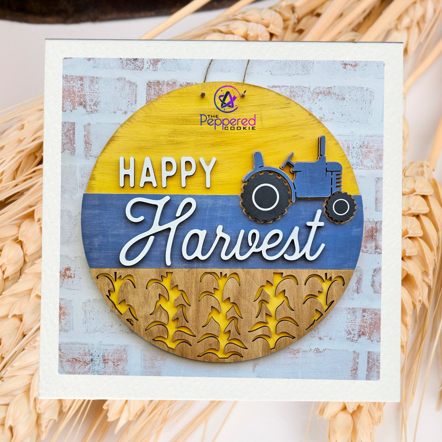 Door Hanger - Happy Harvest UNFINISHED