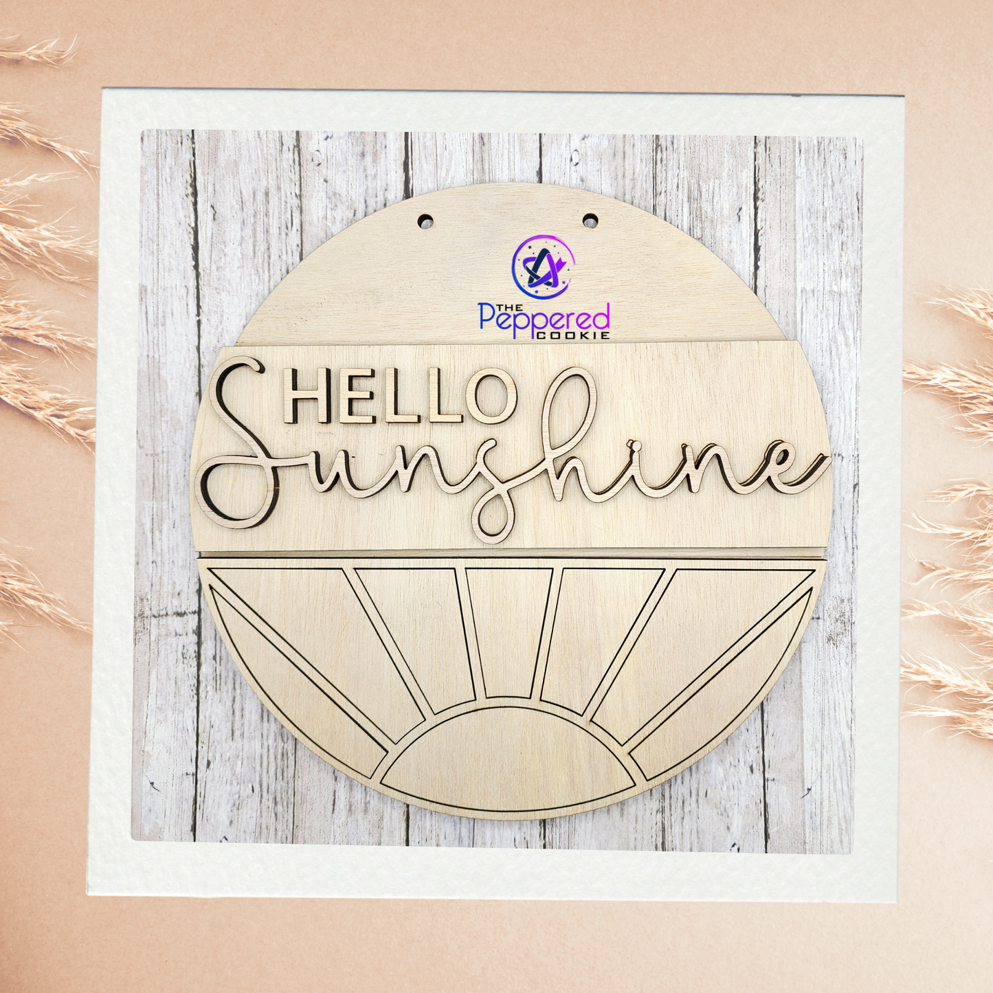 Door Hanger - Hello Sunshine UNFINISHED