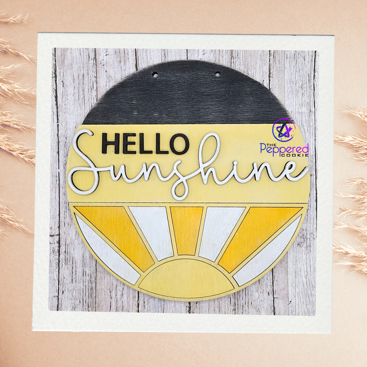 Door Hanger - Hello Sunshine UNFINISHED