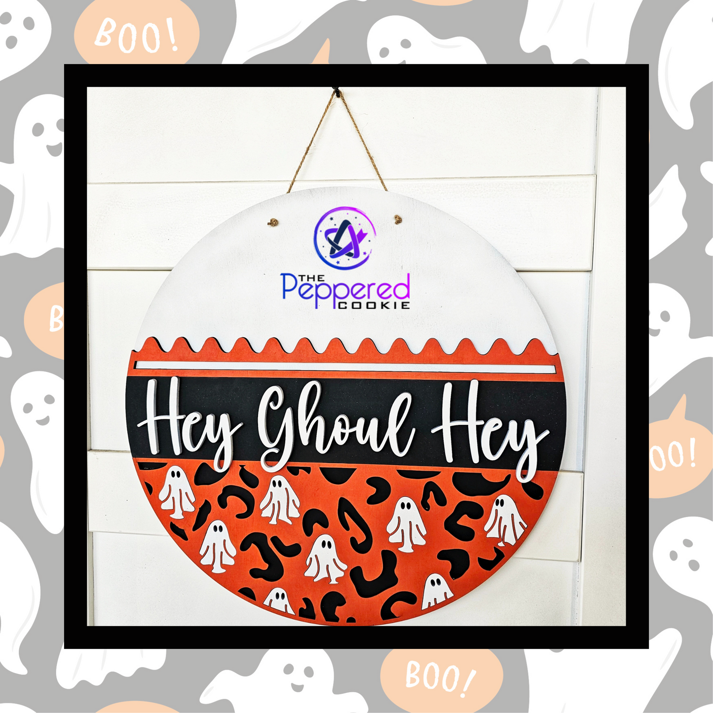 Door Hanger - Hey Ghoul Hey UNFINISHED