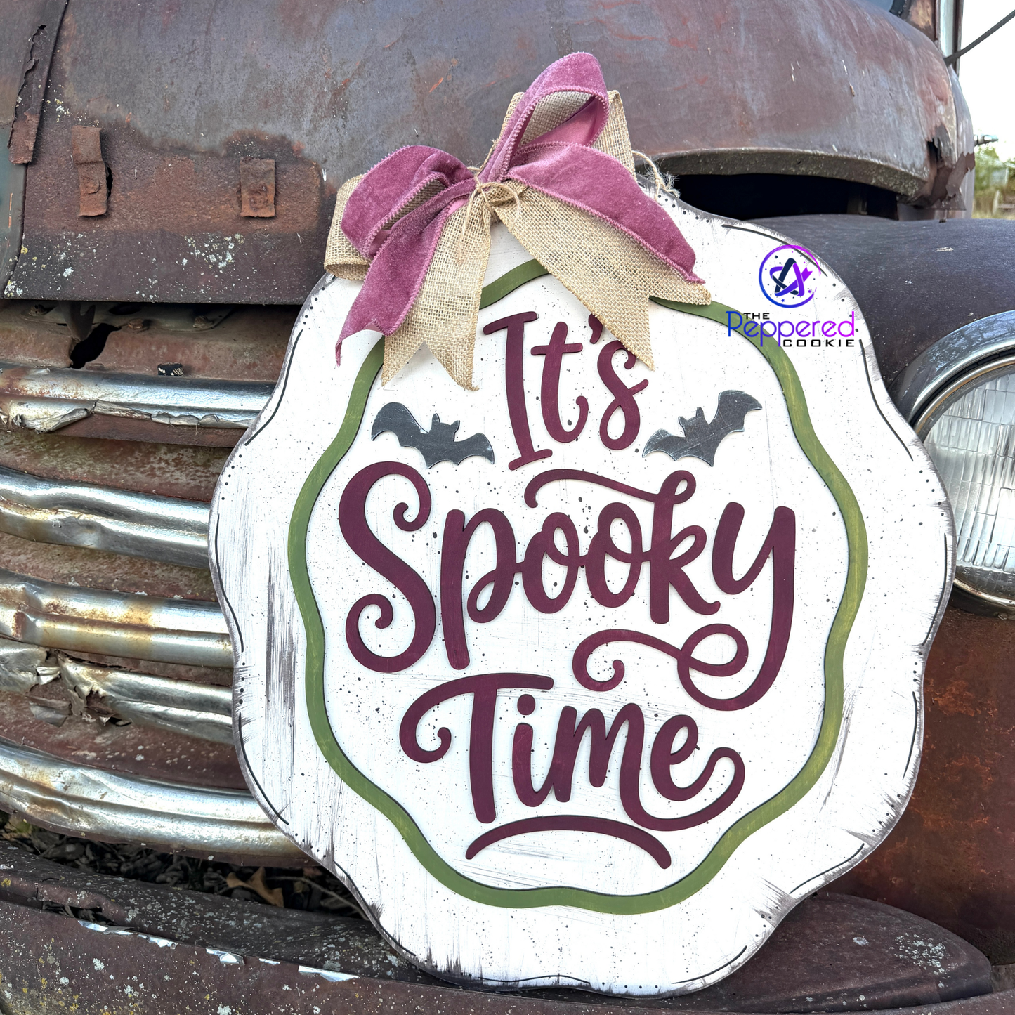 Door Hanger - It's Spooky Time UNFINISHED