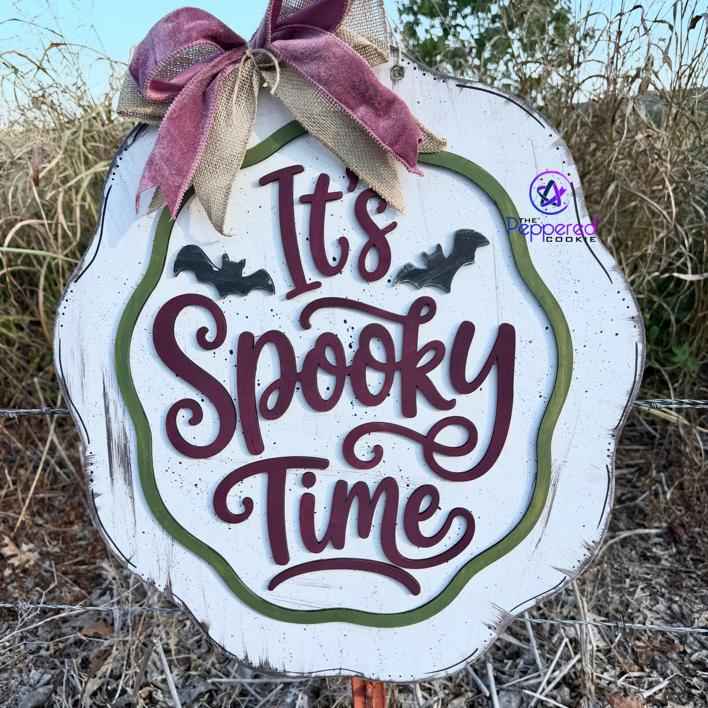 Door Hanger - It's Spooky Time UNFINISHED