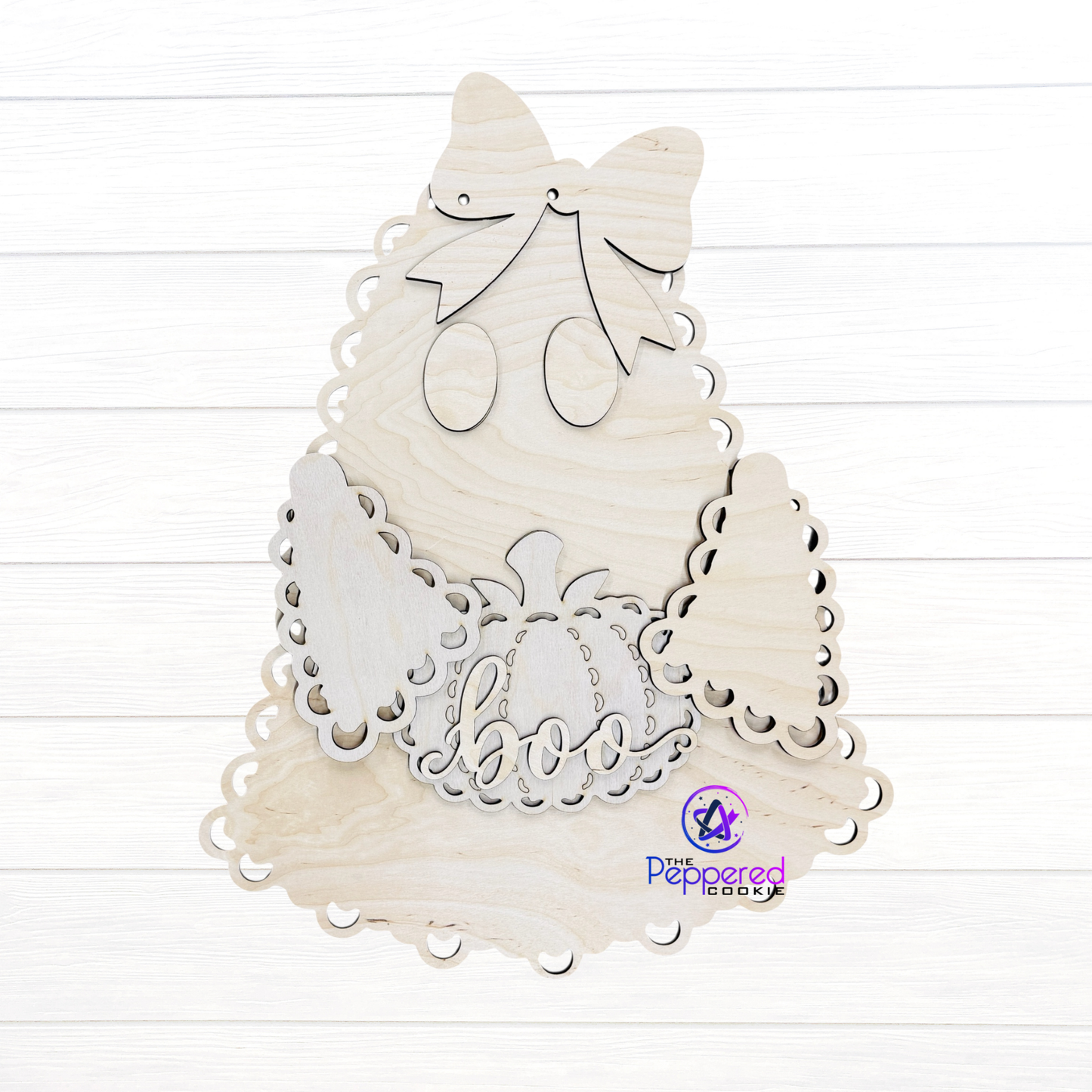 Door Hanger - Lace Ghost UNFINISHED
