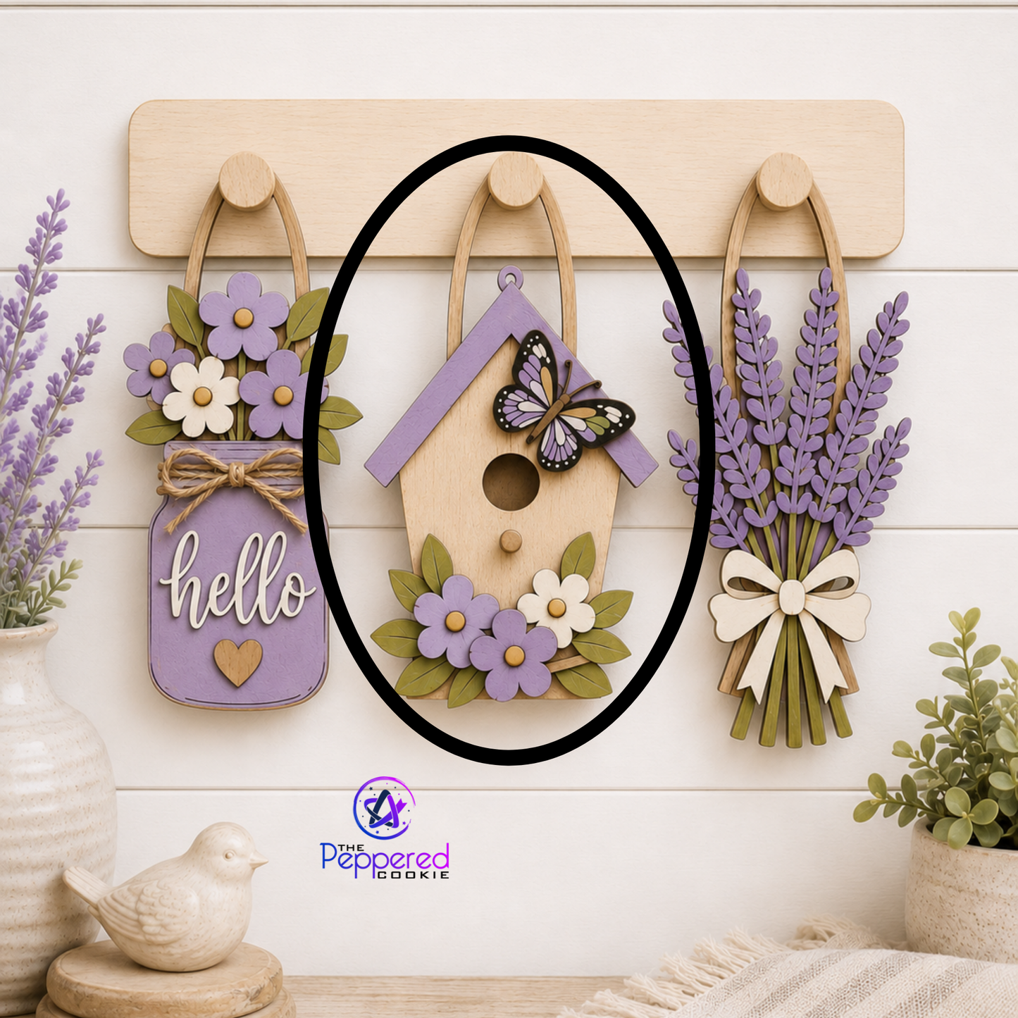 Home Decor - Lavender Wall Decor UNFINISHED