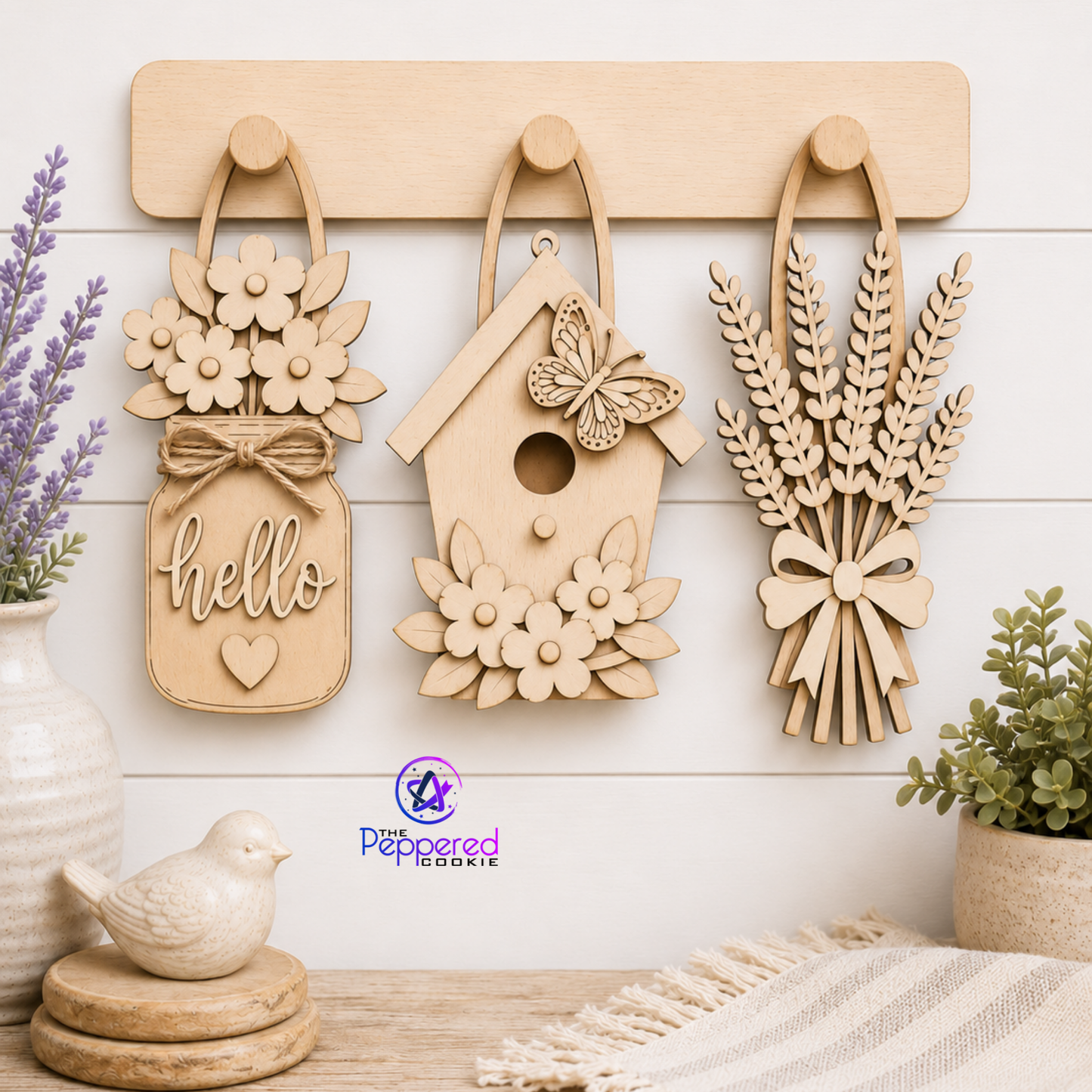 Home Decor - Lavender Wall Decor UNFINISHED