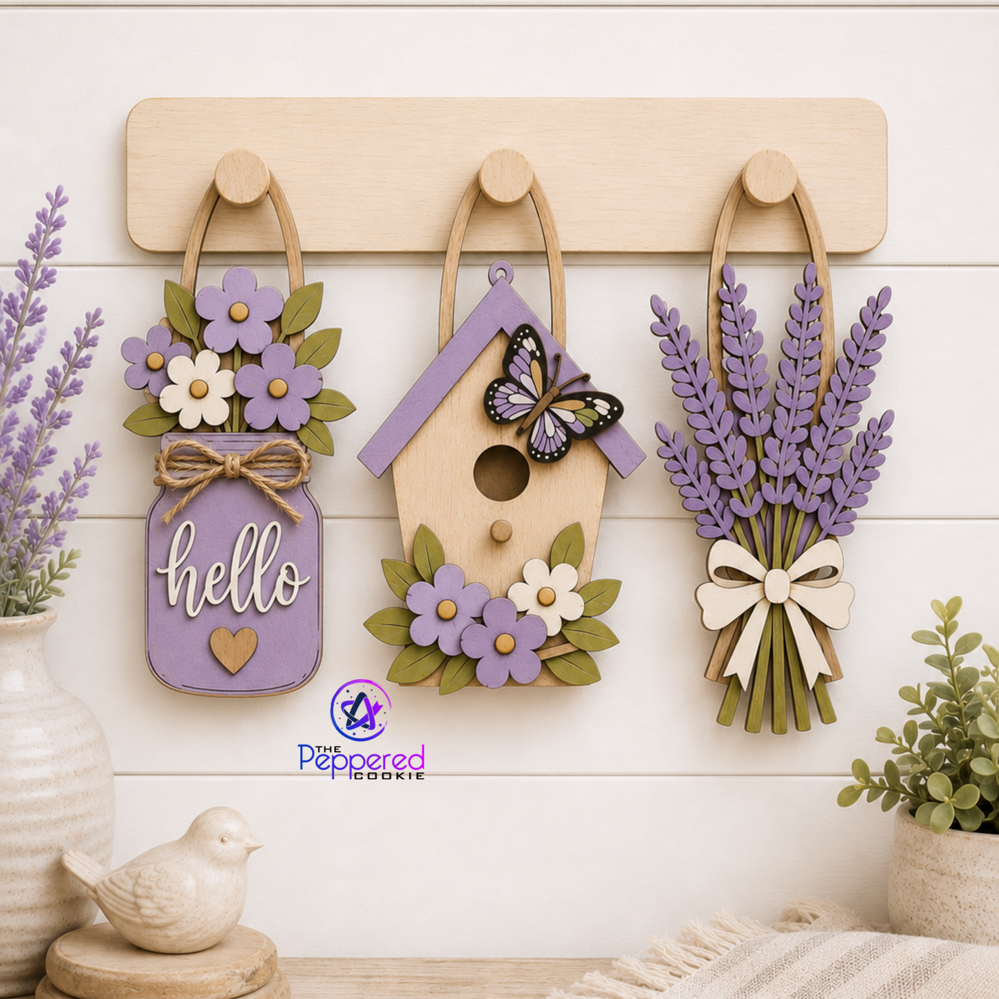 Home Decor - Lavender Wall Decor UNFINISHED