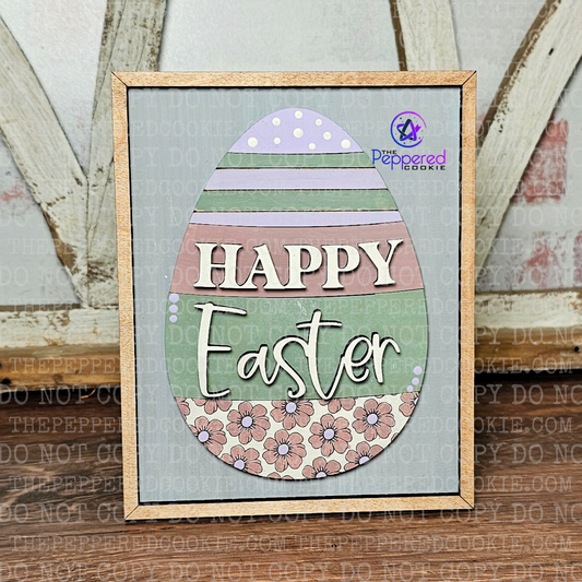 Home Decor - Easter Sign Trio UNFINISHED
