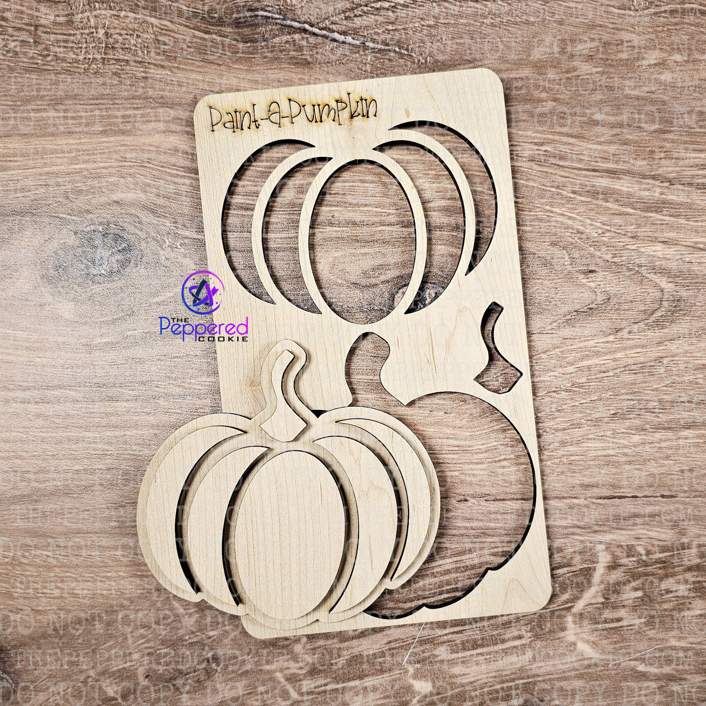 Pop-Out Kit - Paint A Pumpkin UNFINISHED