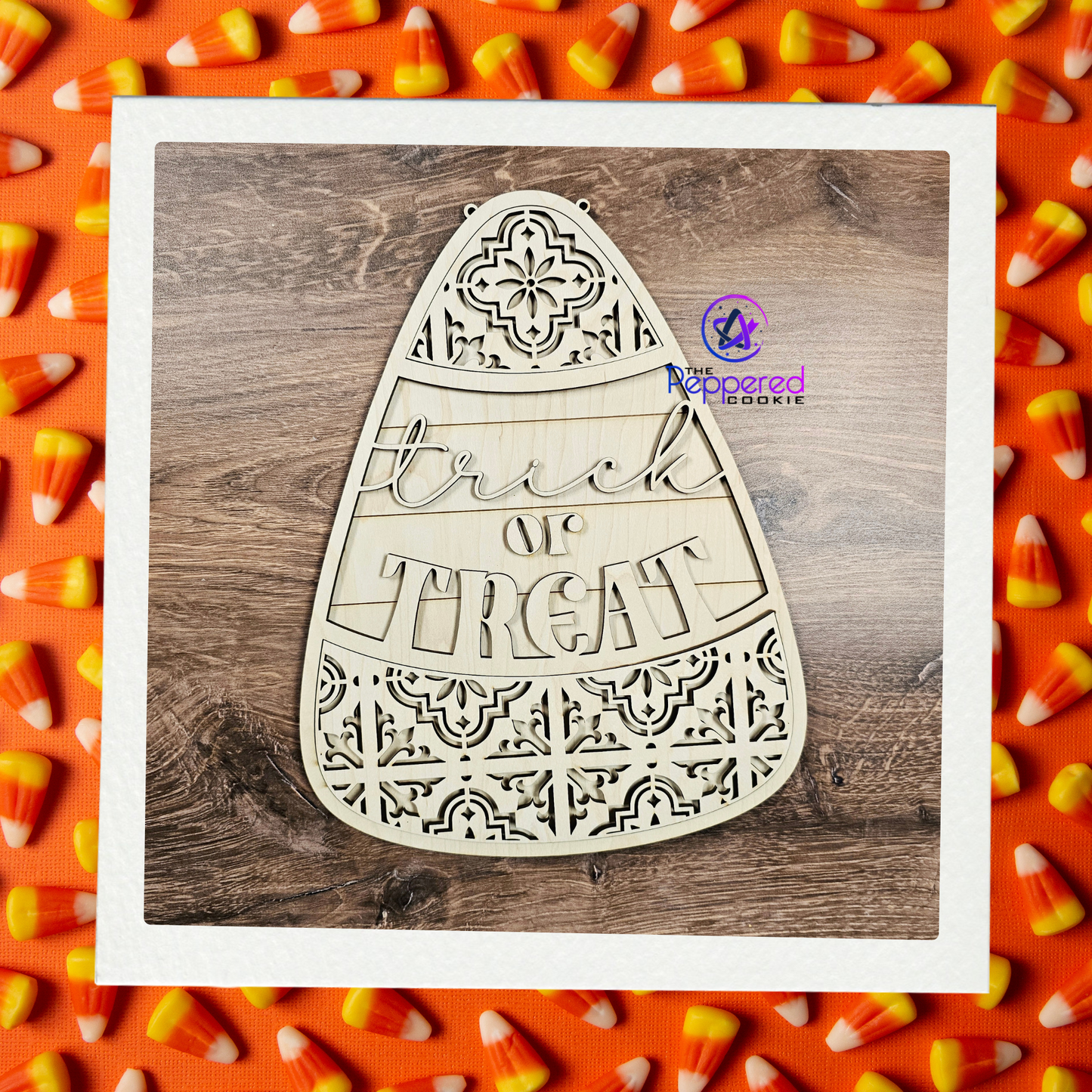 Home Decor - Candy Corn Wall Hanging Sign UNFINISHED