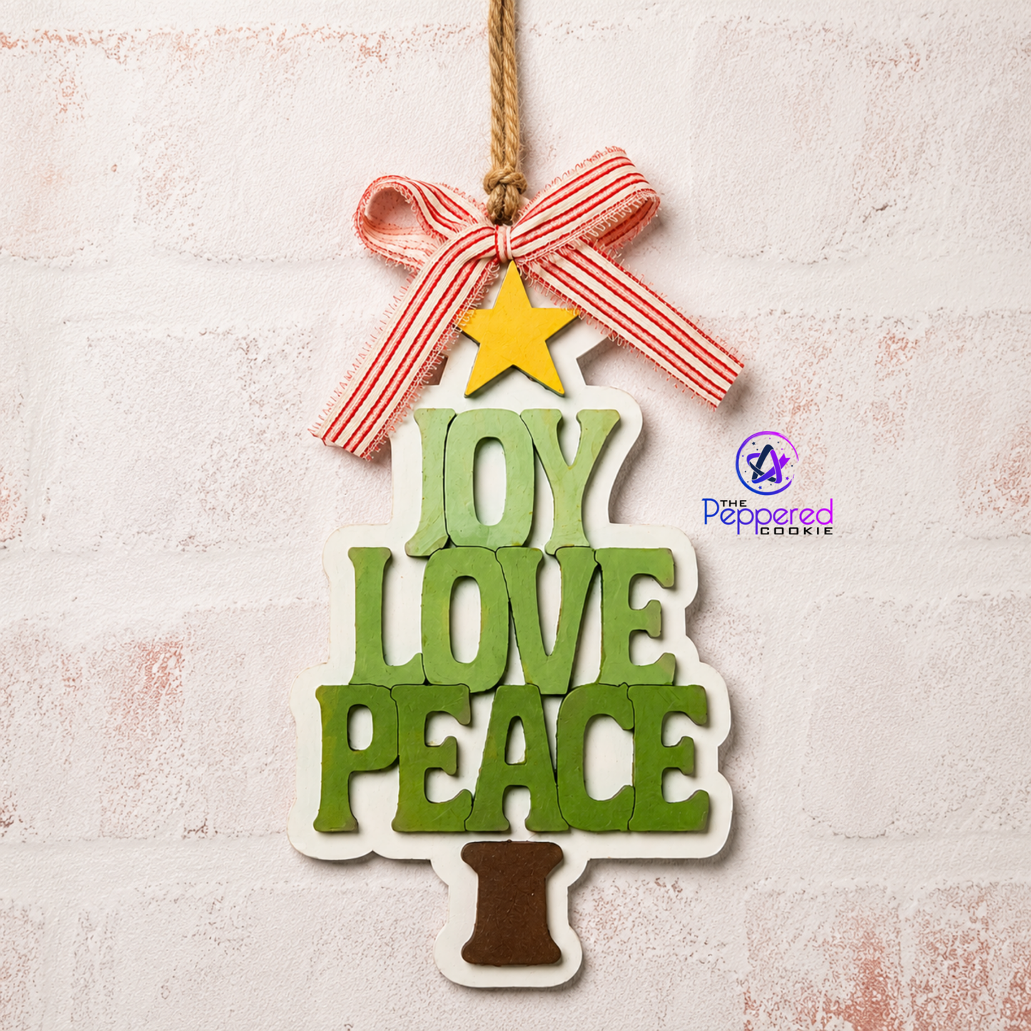 Pop-Out Kit - All Bundled Up Christmas Ornament UNFINISHED