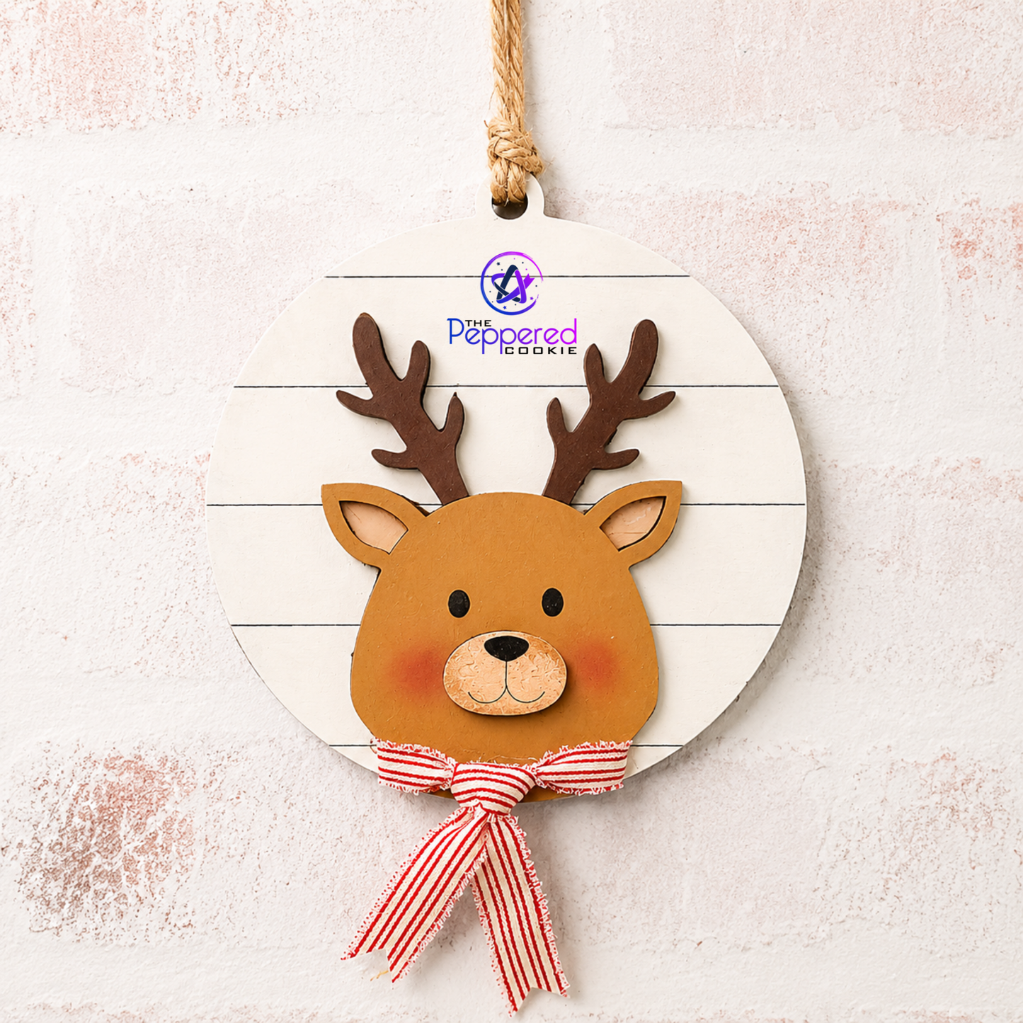 Pop-Out Kit - All Bundled Up Christmas Ornament UNFINISHED