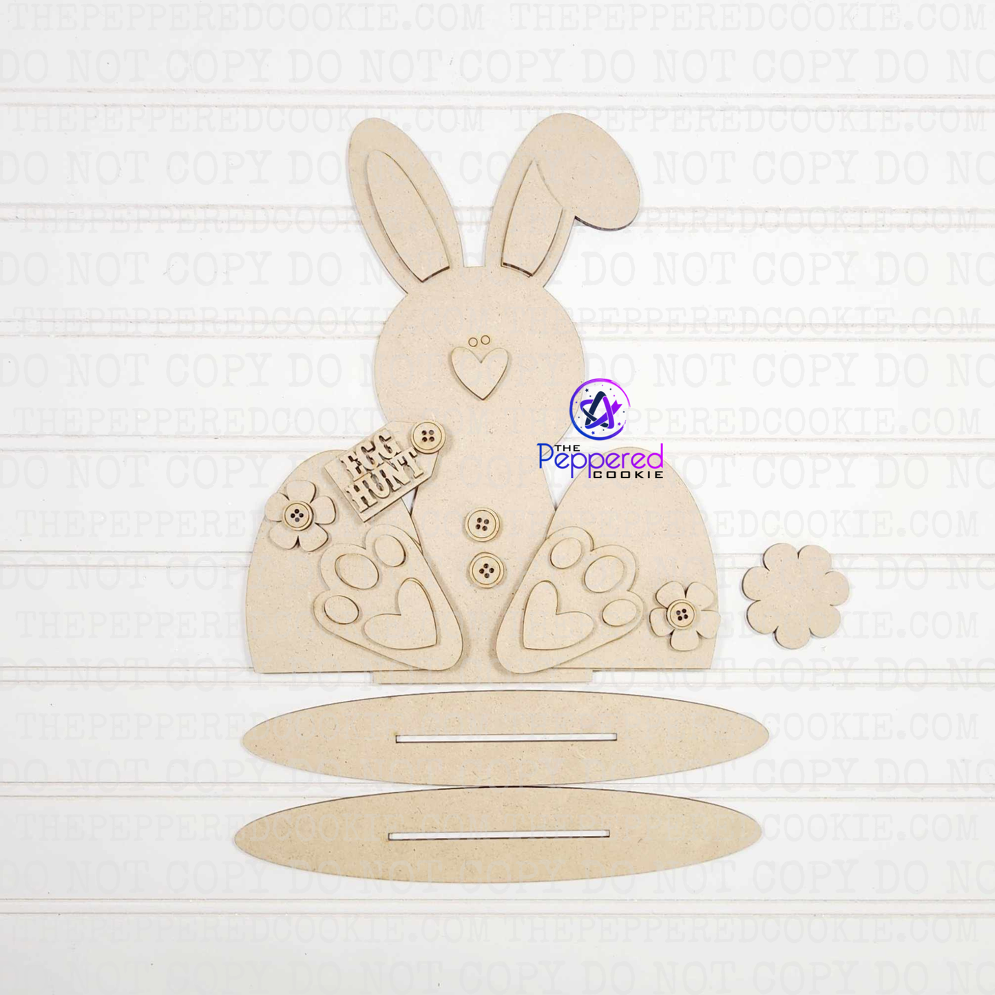 Shelf Sitter - Prim Bunny Shelf Sitter UNFINISHED