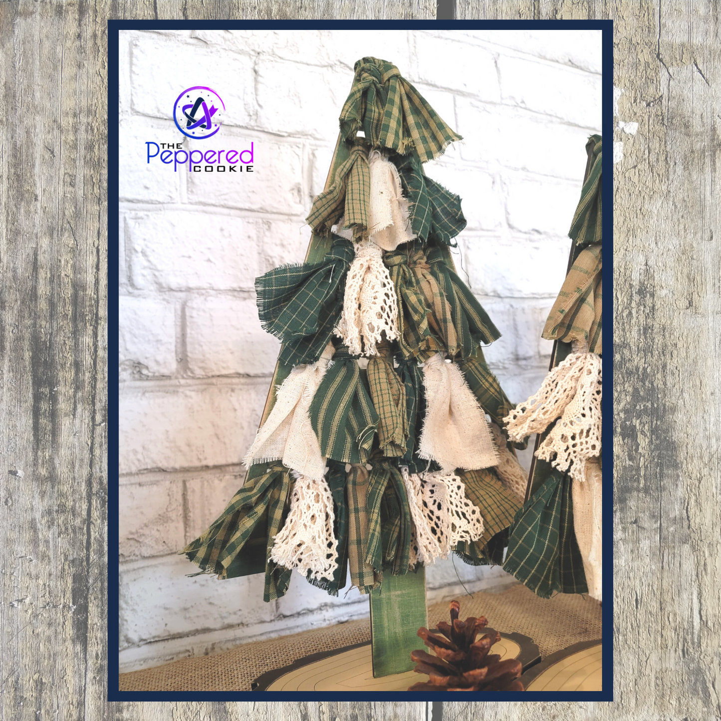 Home Decor - Rag Tie Tree UNFINISHED