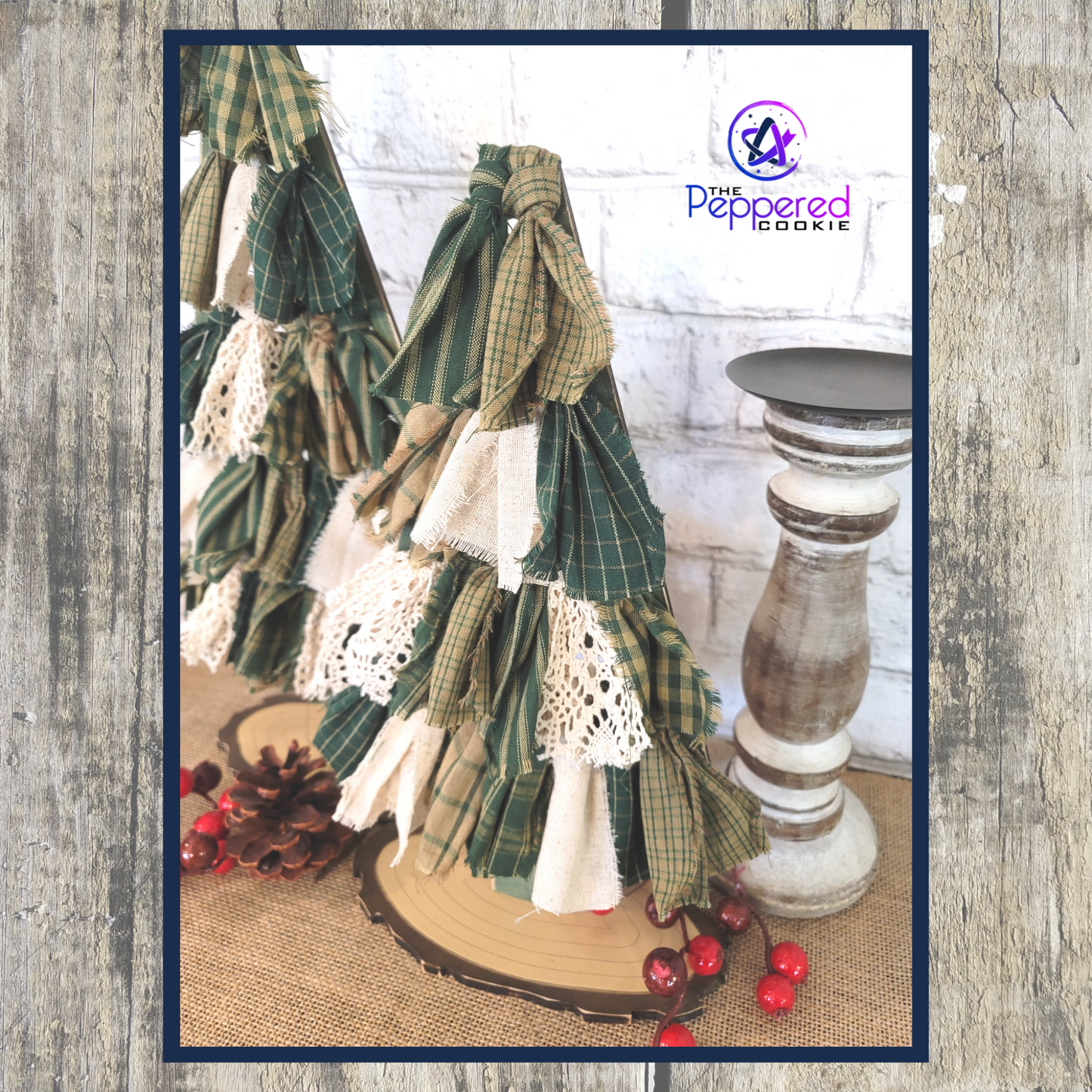 Home Decor - Rag Tie Tree UNFINISHED