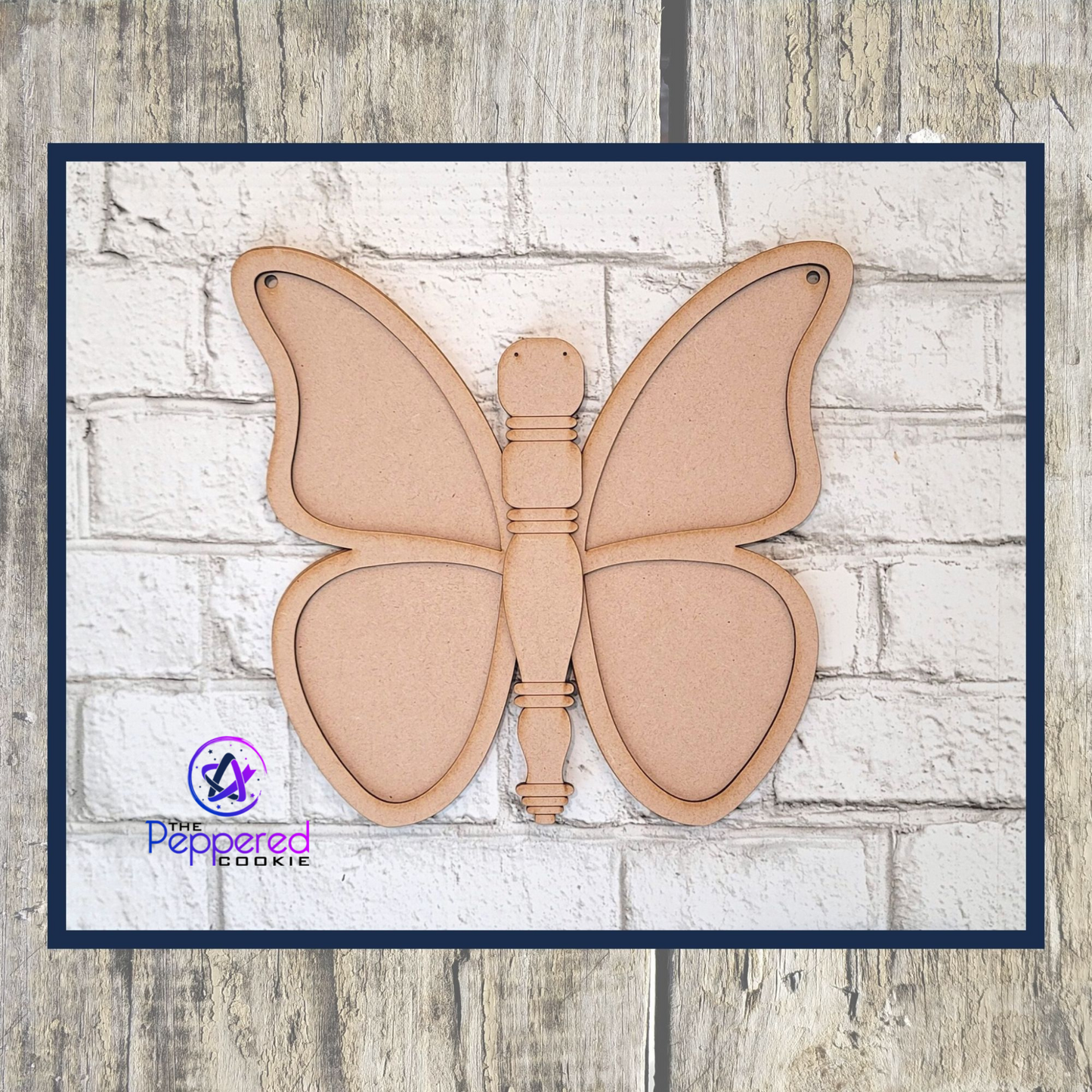 Home Decor - Spindle Butterfly UNFINISHED