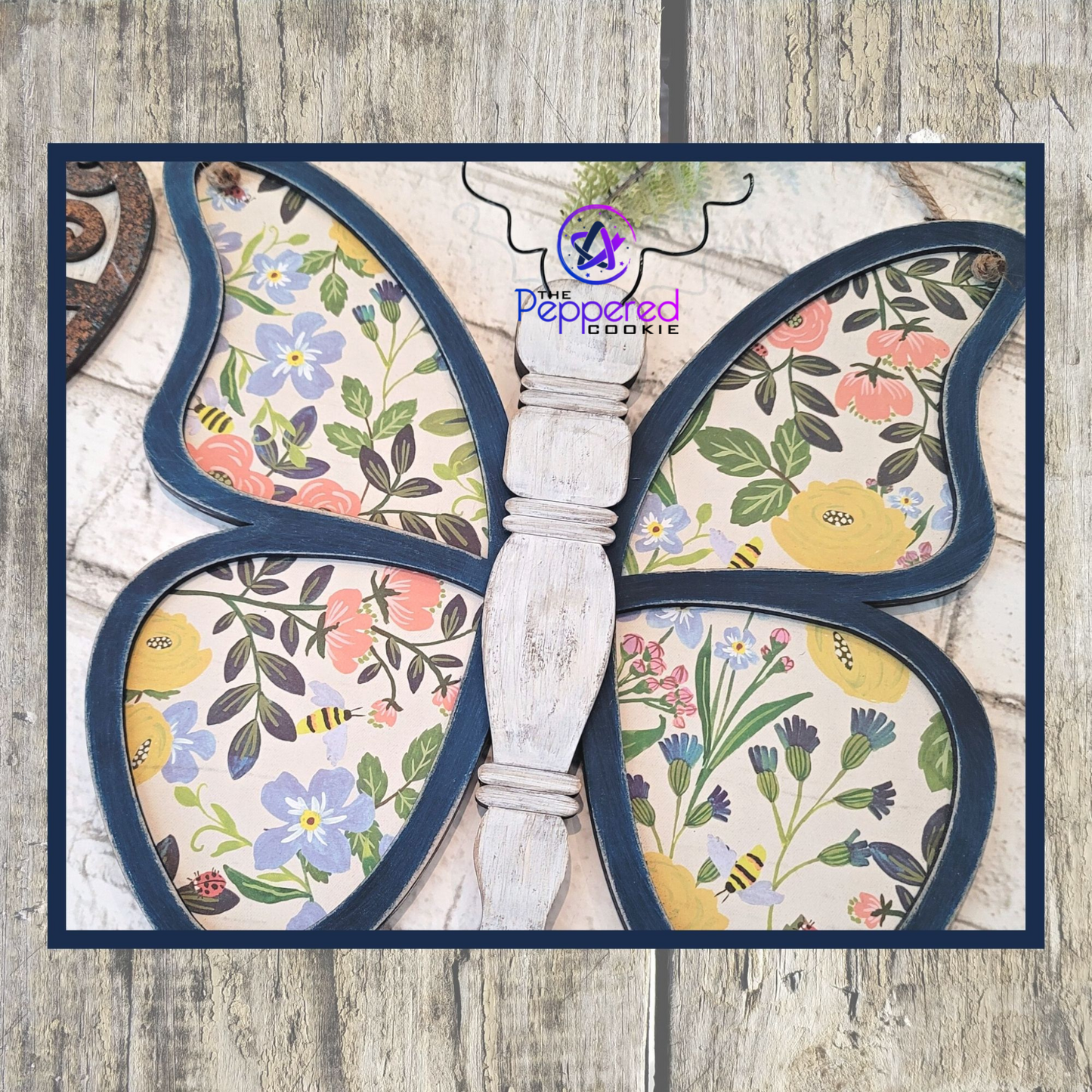 Home Decor - Spindle Butterfly UNFINISHED