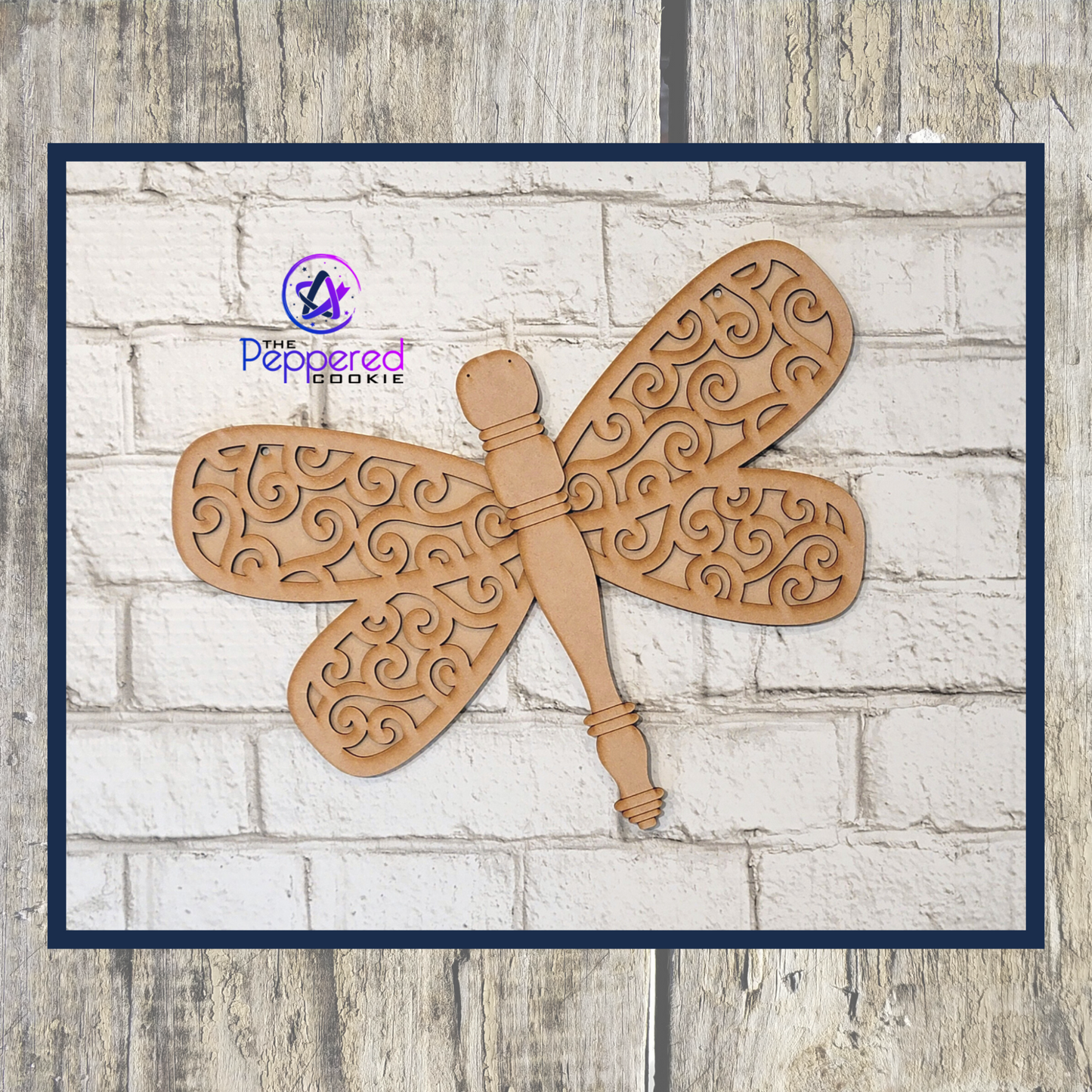 Home Decor - Spindle Dragonfly UNFINISHED