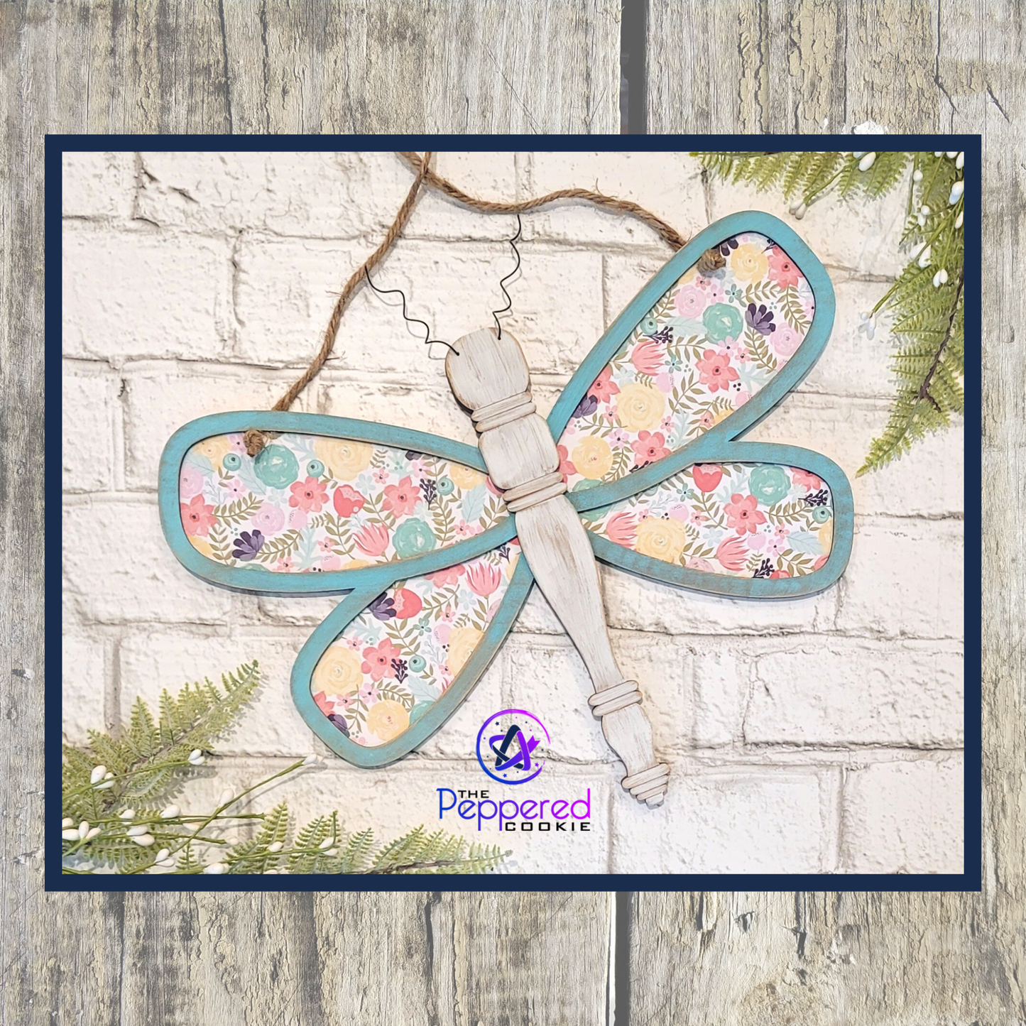 Home Decor - Spindle Dragonfly UNFINISHED