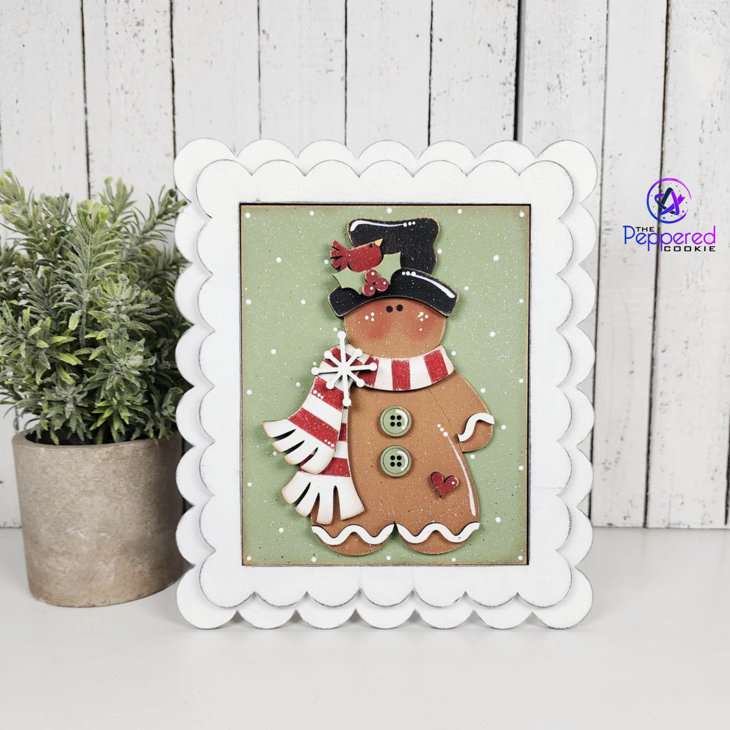 Home Decor - Victorian Gingerbread Sign Set UNFINISHED