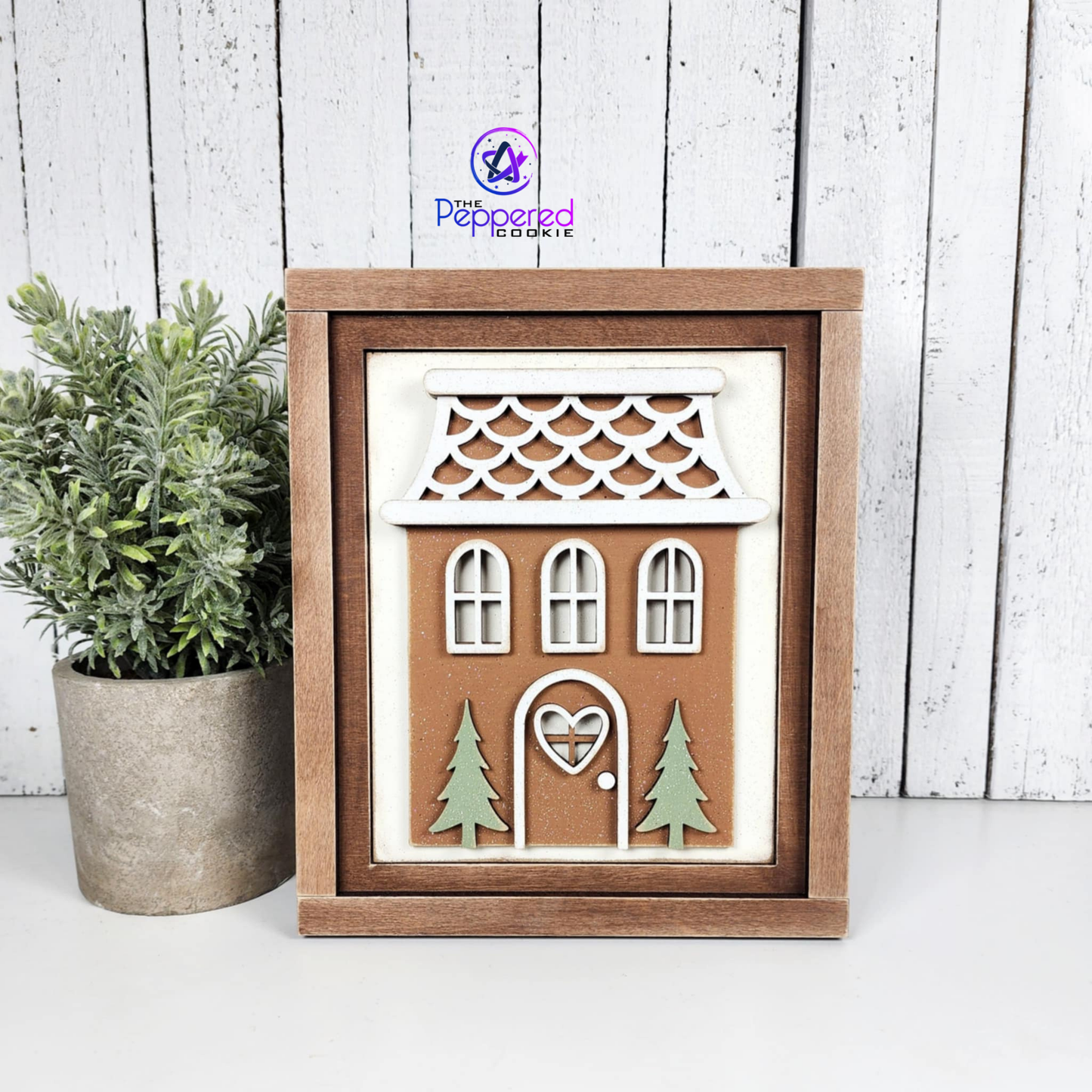 Home Decor - Victorian Gingerbread Sign Set UNFINISHED