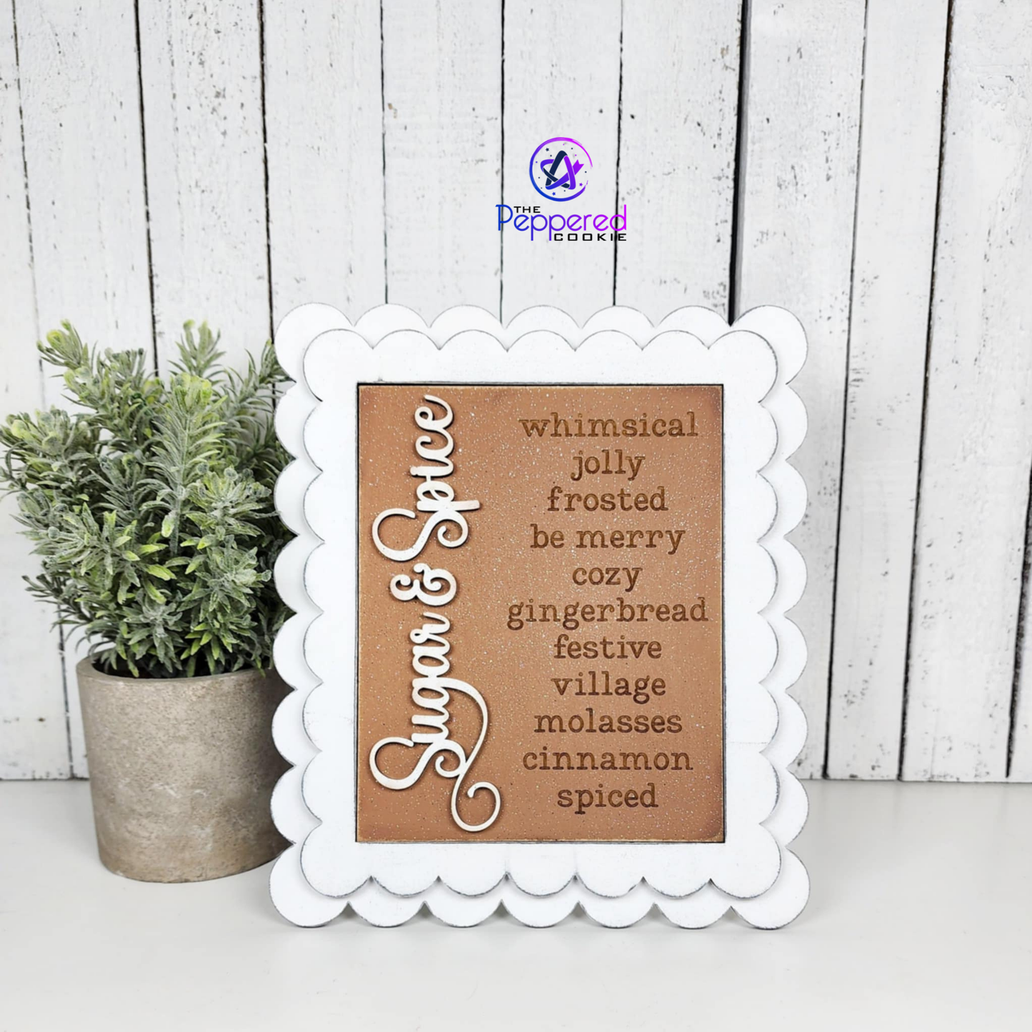 Home Decor - Victorian Gingerbread Sign Set UNFINISHED